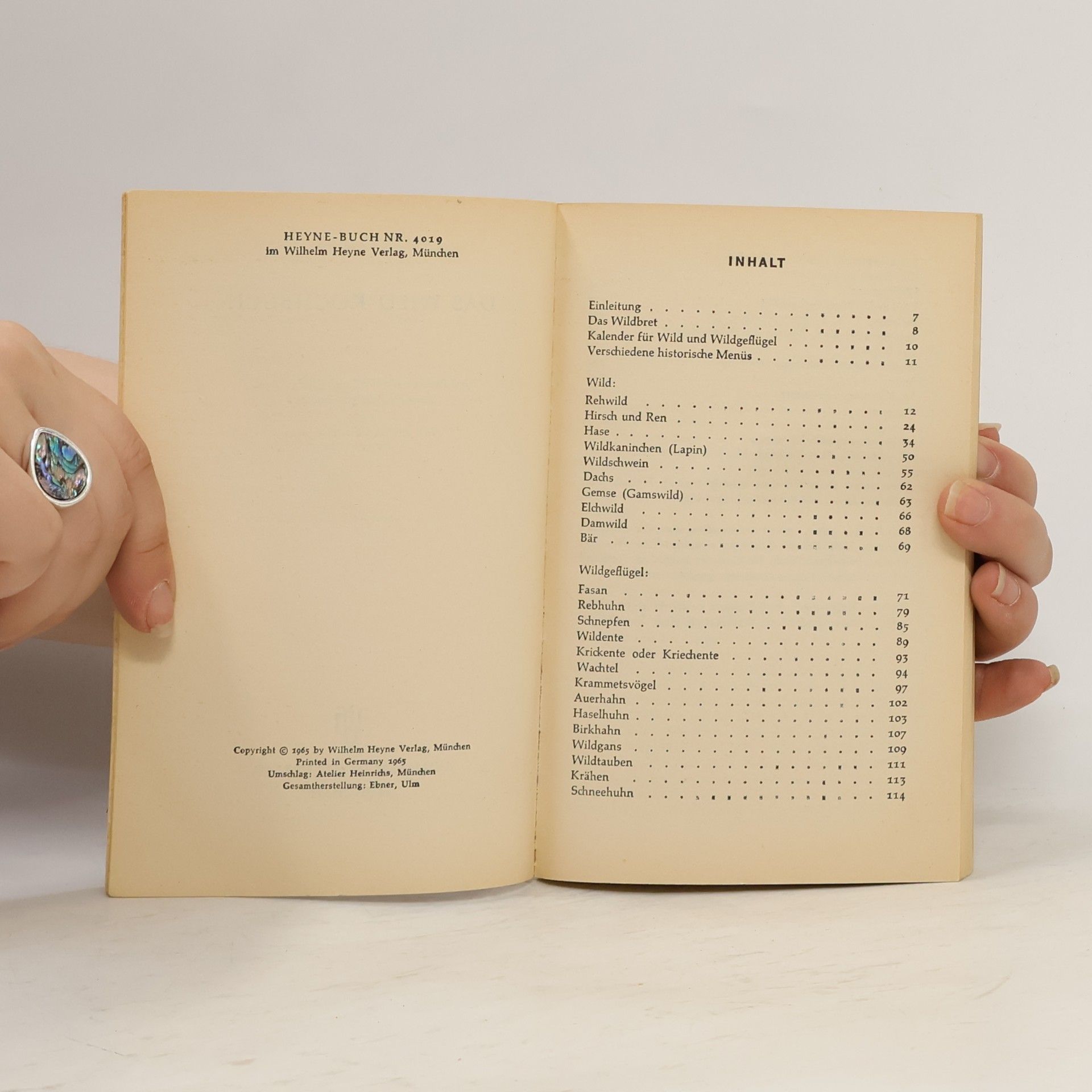 Ilse Froidl Das Wild-Kochbuch