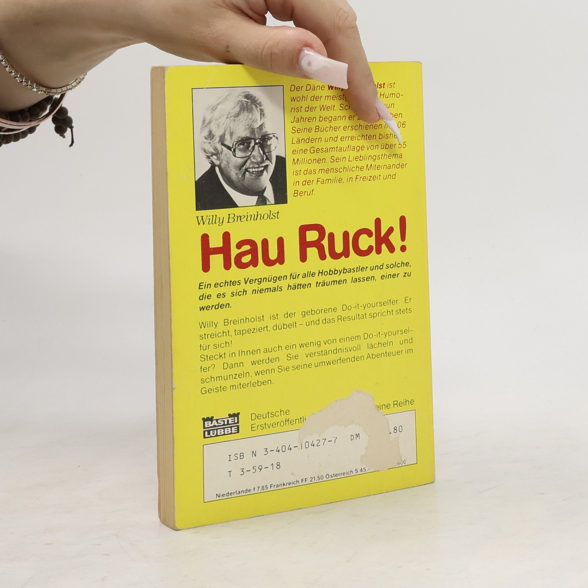 Willy Breinholst Hau Ruck!. Meine lustigsten Do-it-yourself-Geschichten