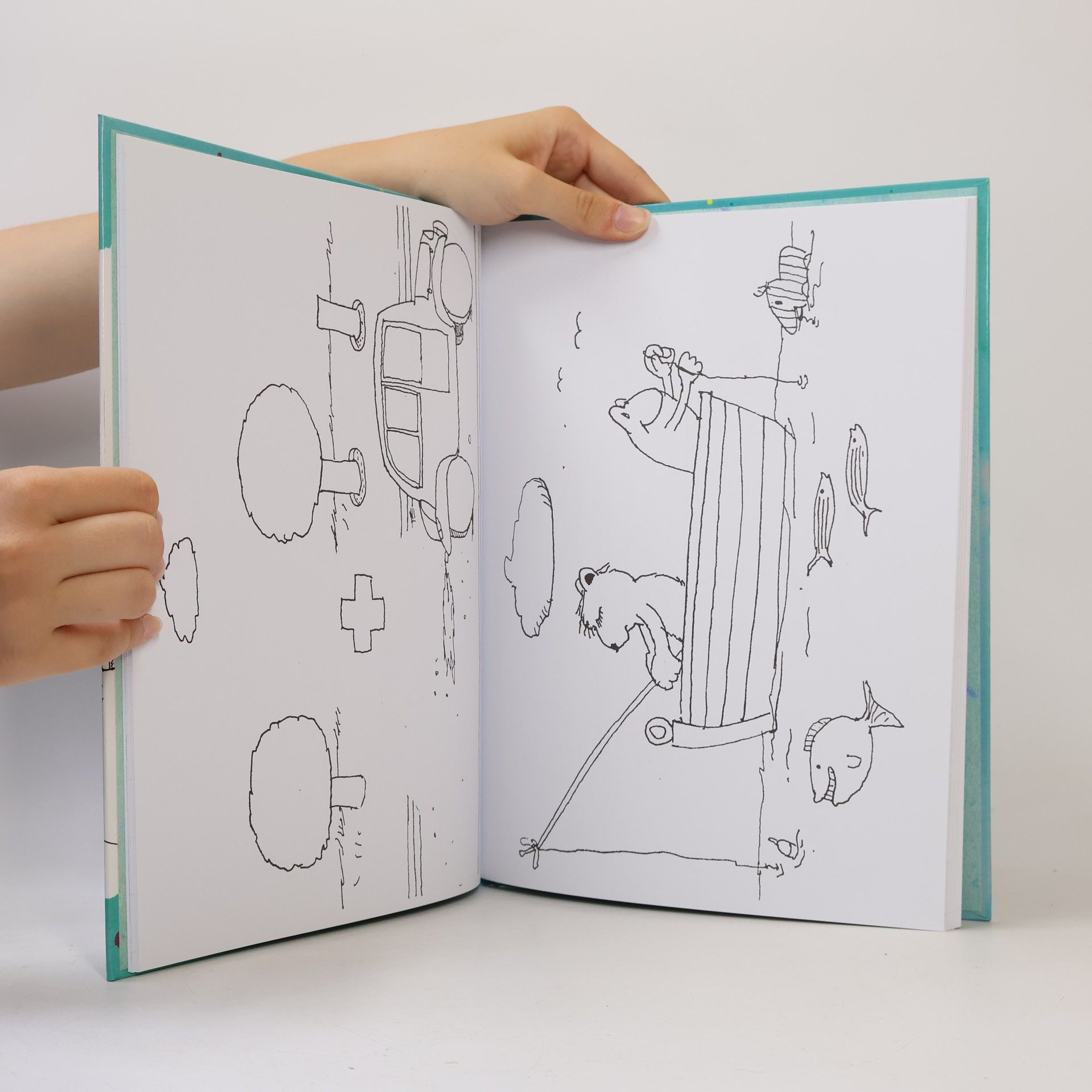 Janosch Das große fröhliche Malbuch