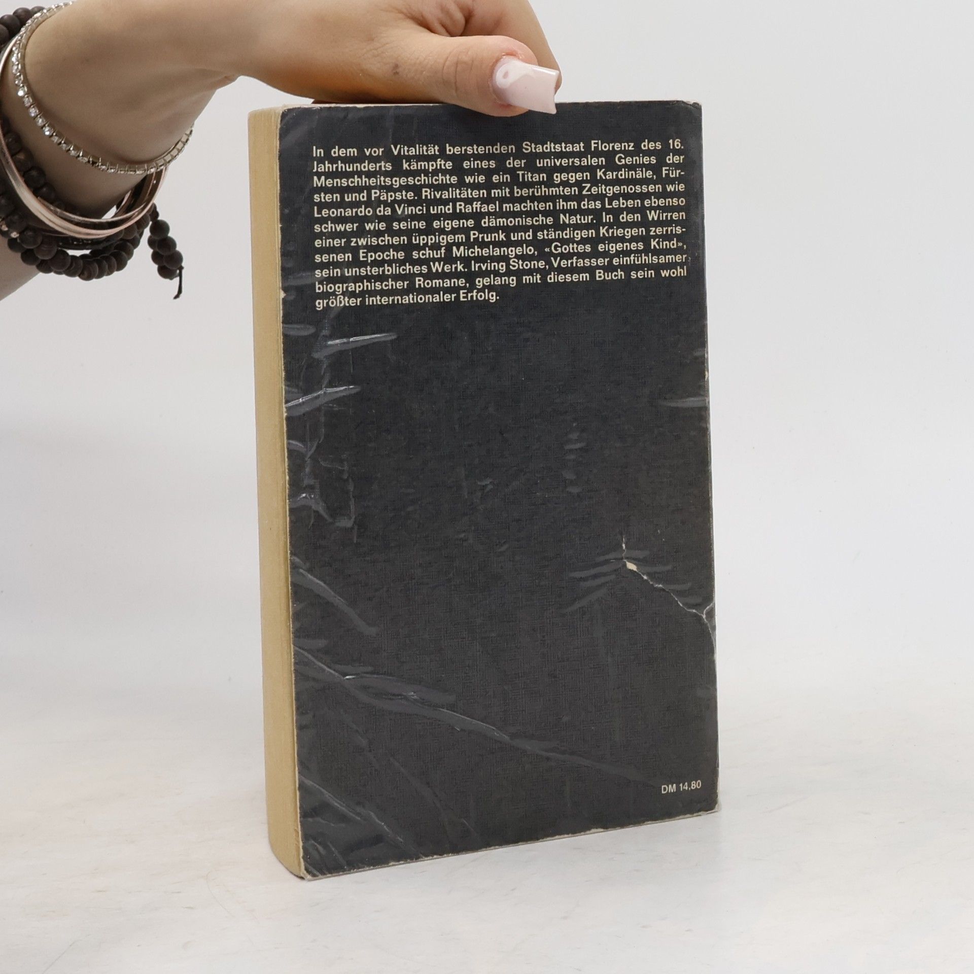 Irving Stone Michelangelo : biographischer Roman / [Übers. von Hans Kaempfer]