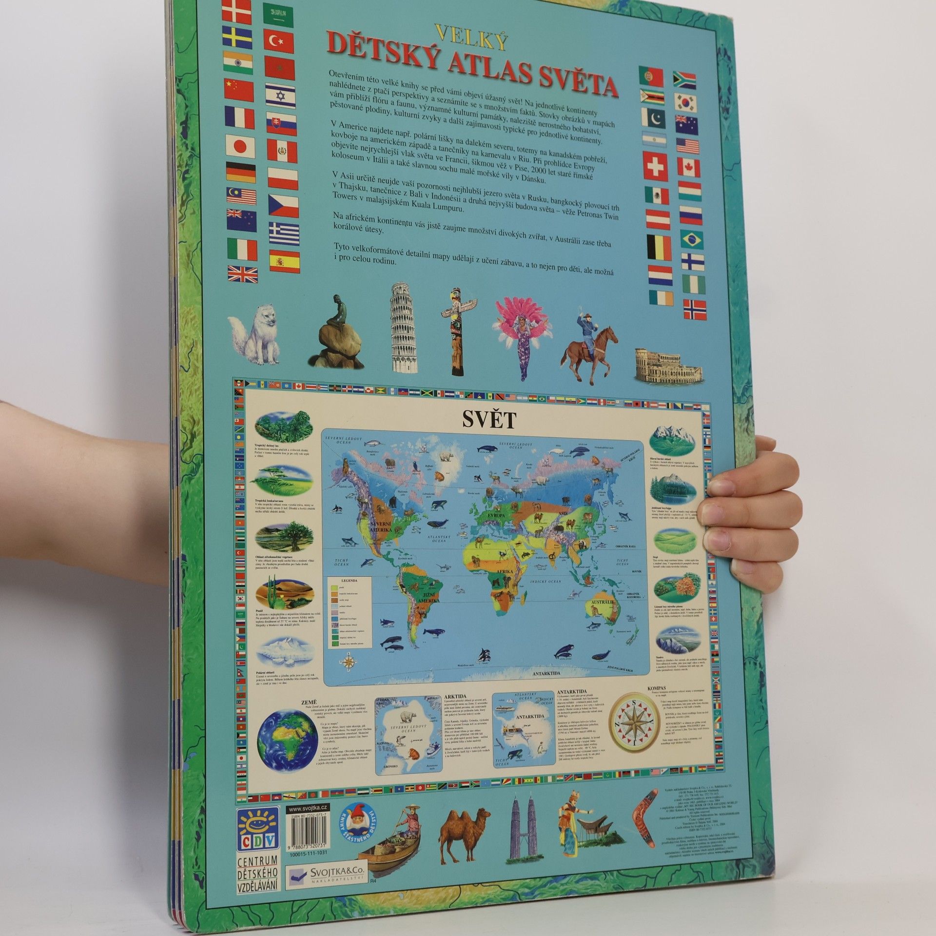 Štěpán Volf Velký dětský atlas světa