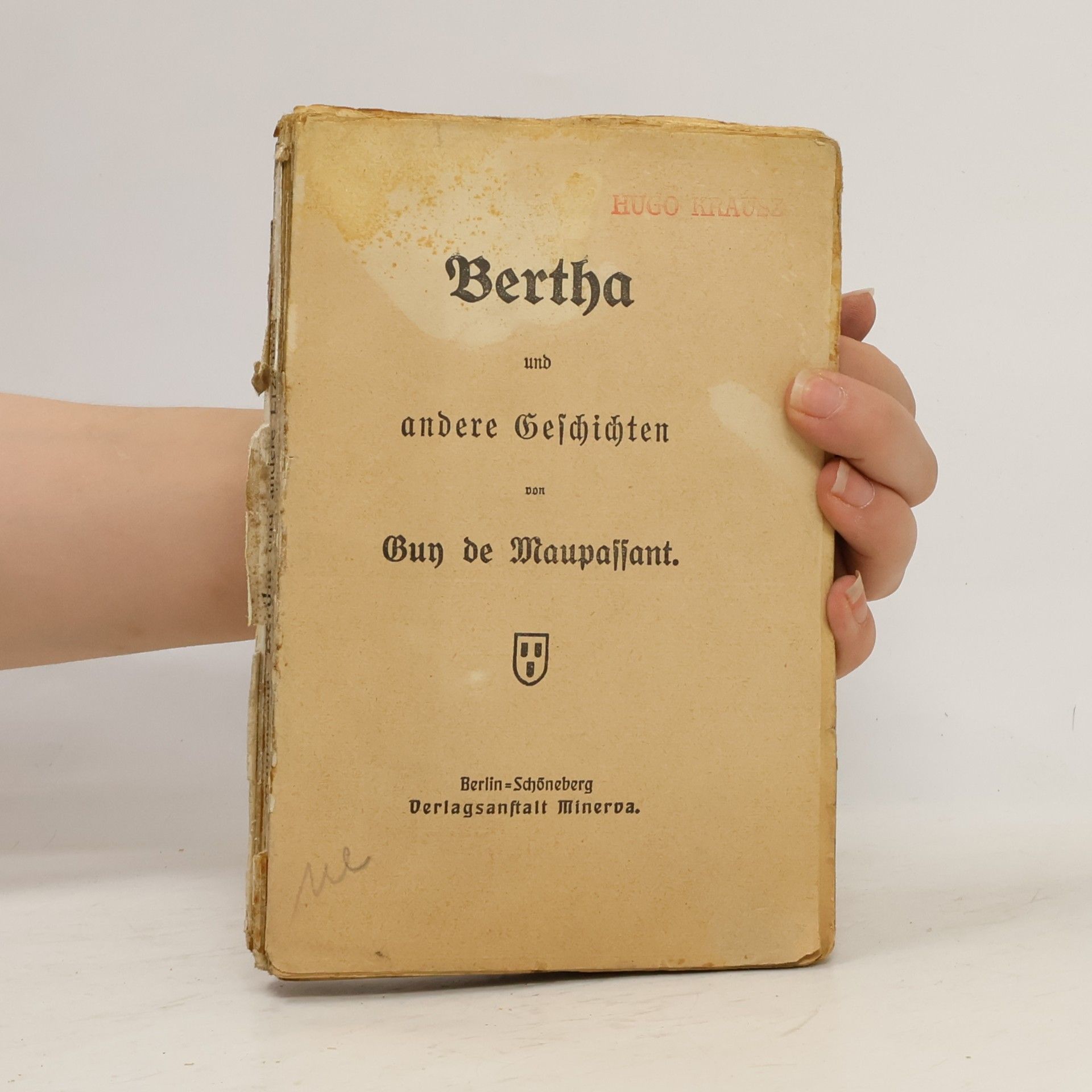 Guy de Maupassant Bertha und andere Erzählungen