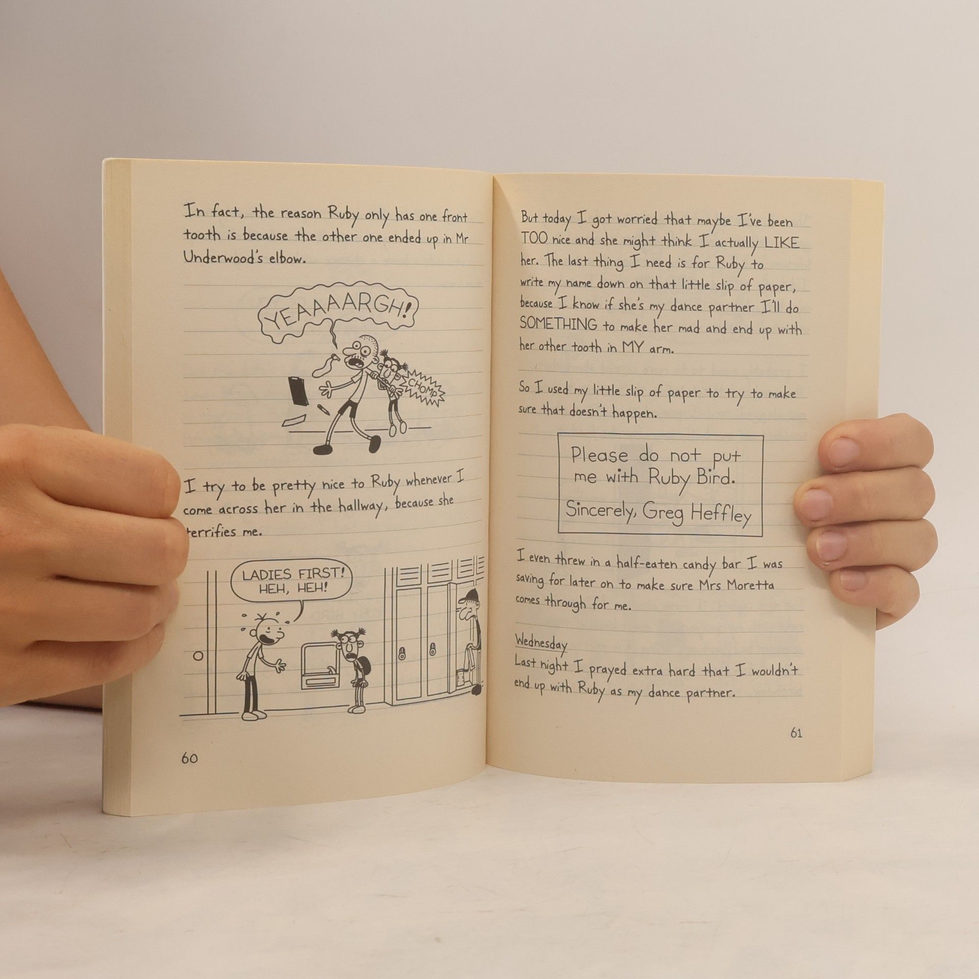 Jeff Kinney Diary of a wimpy kid. The third wheel