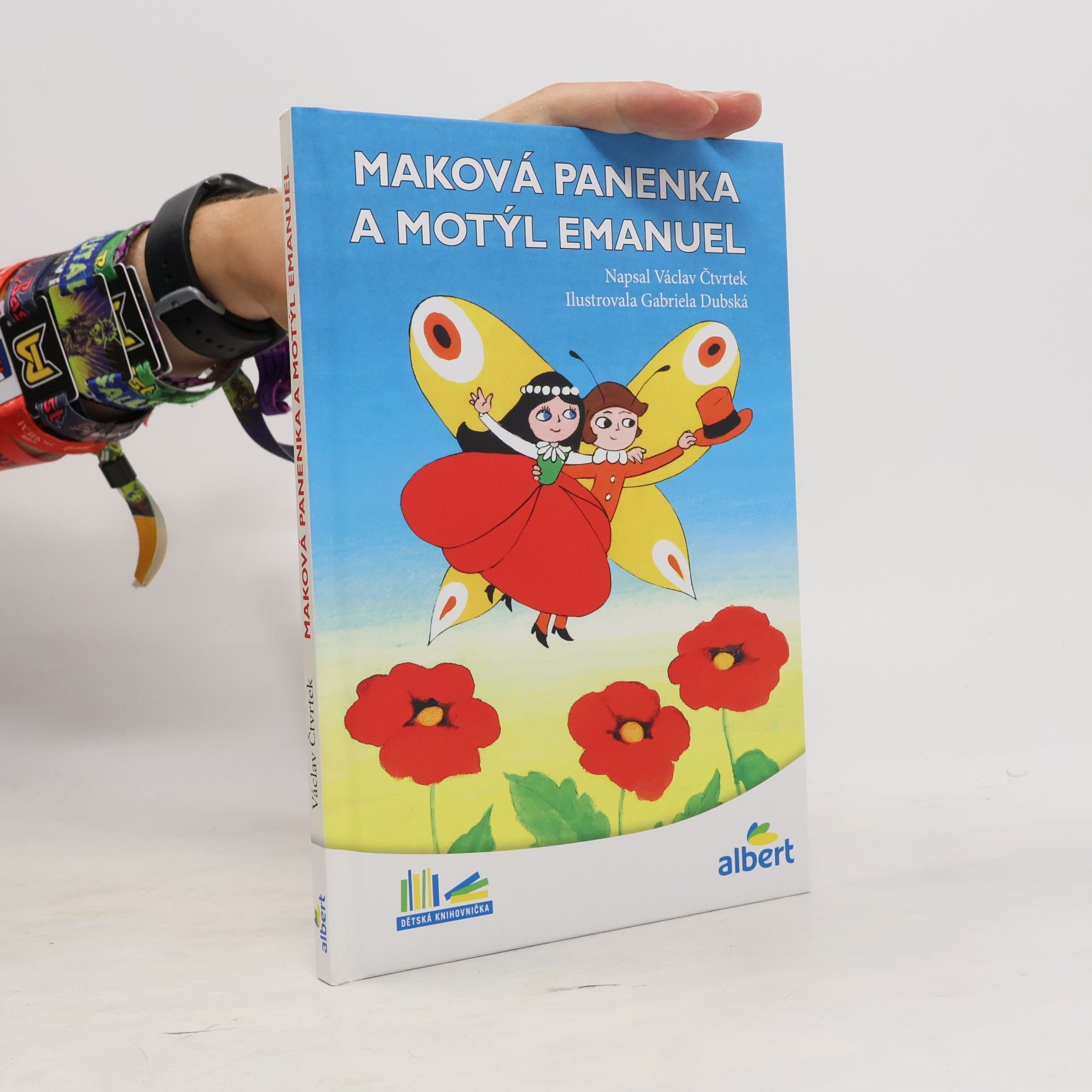 Václav Čtvrtek Maková panenka a motýl Emanuel