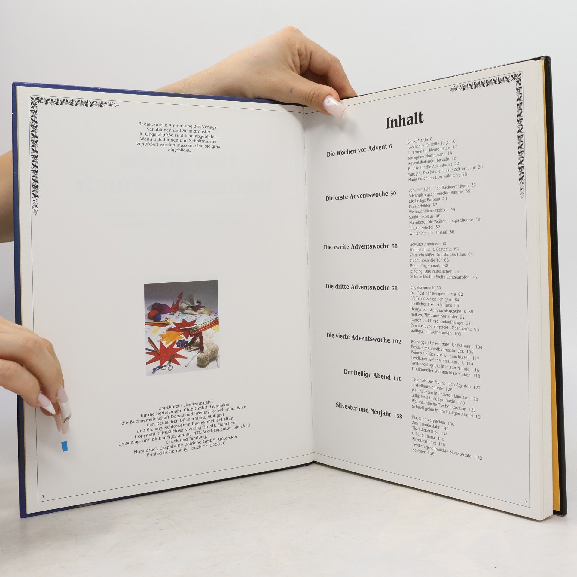Autorenkollektiv Das grosse Weihnachtsbuch. Basteln, Backen, Kochen und Singen zur Advents- und Weihnachtszeit. Anregungen für die ganze Familie.