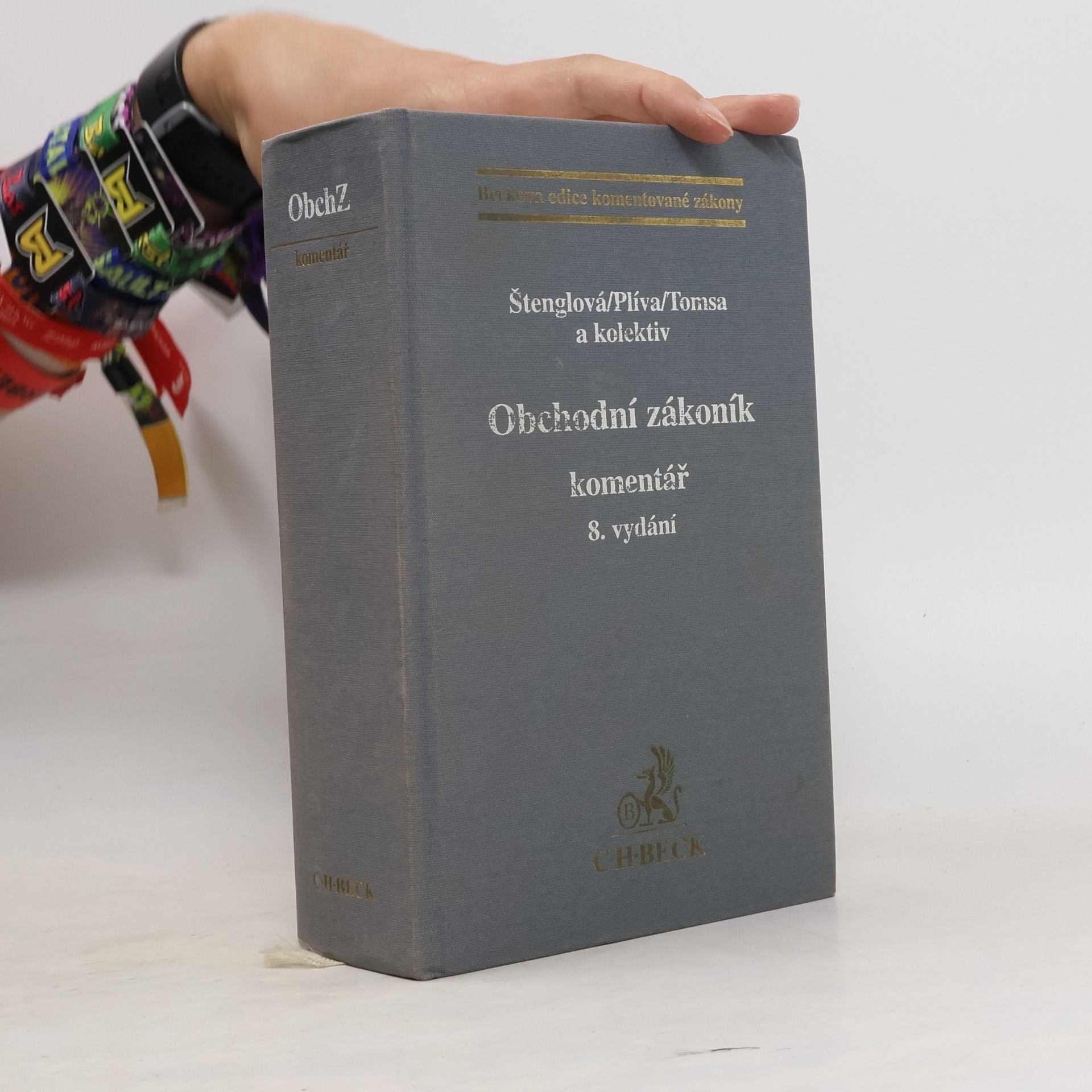 Stanislav Plíva Obchodní zákoník : komentář, 8.