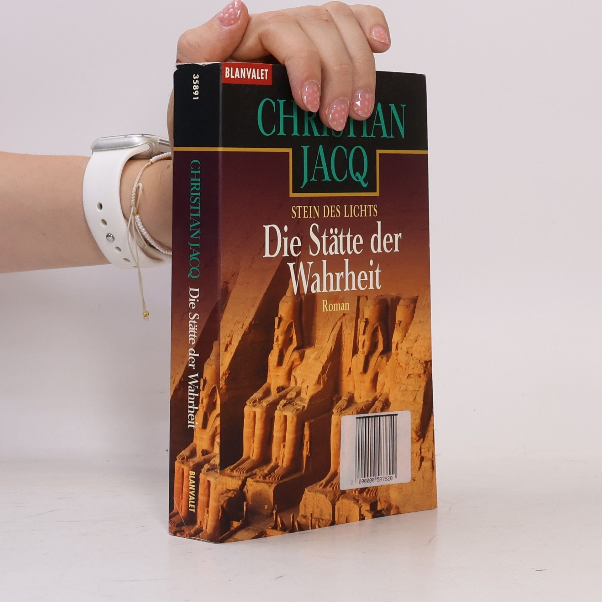 Christian Jacq Die Stätte der Wahrheit. Stein des Lichts - Roman
