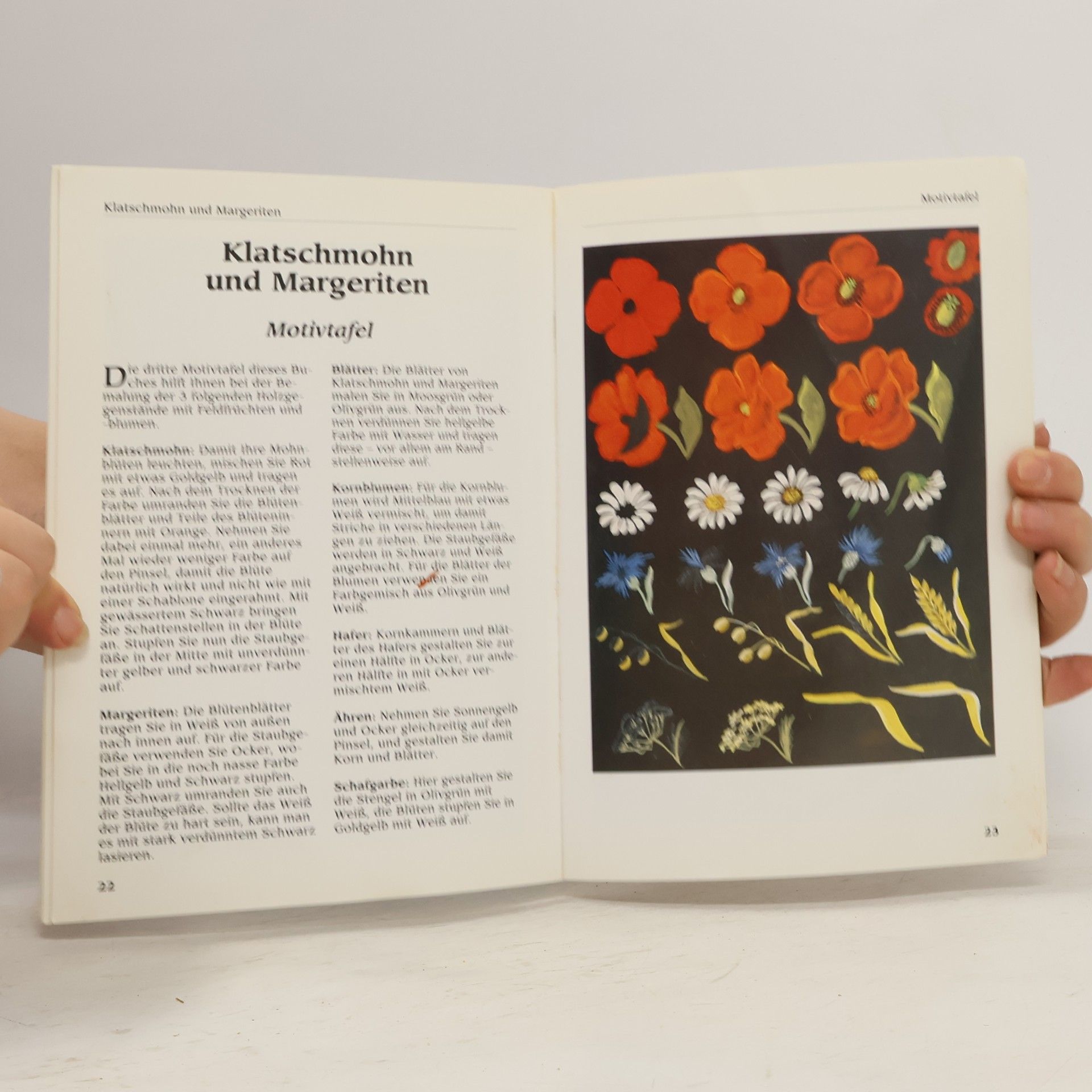 Maria Erd Bauernmalerei - Blumen- und Obstmotive