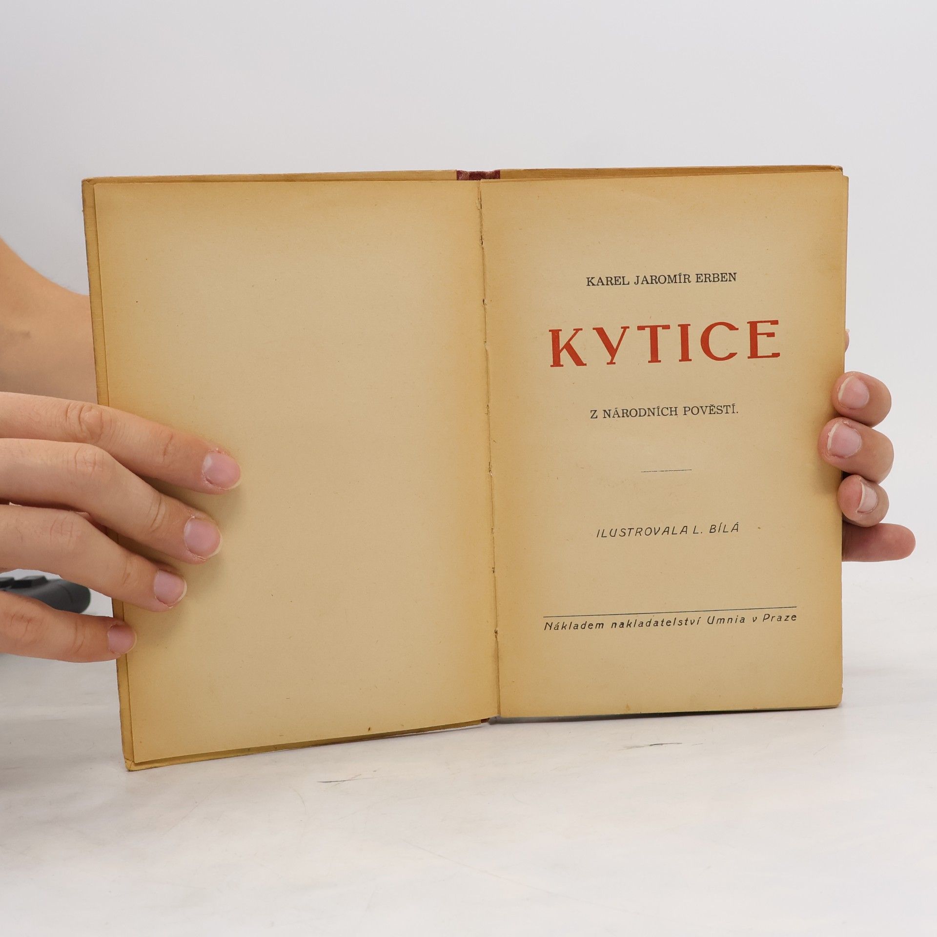 Karel Jaromír Erben Kytice Kytice z pověstí národních