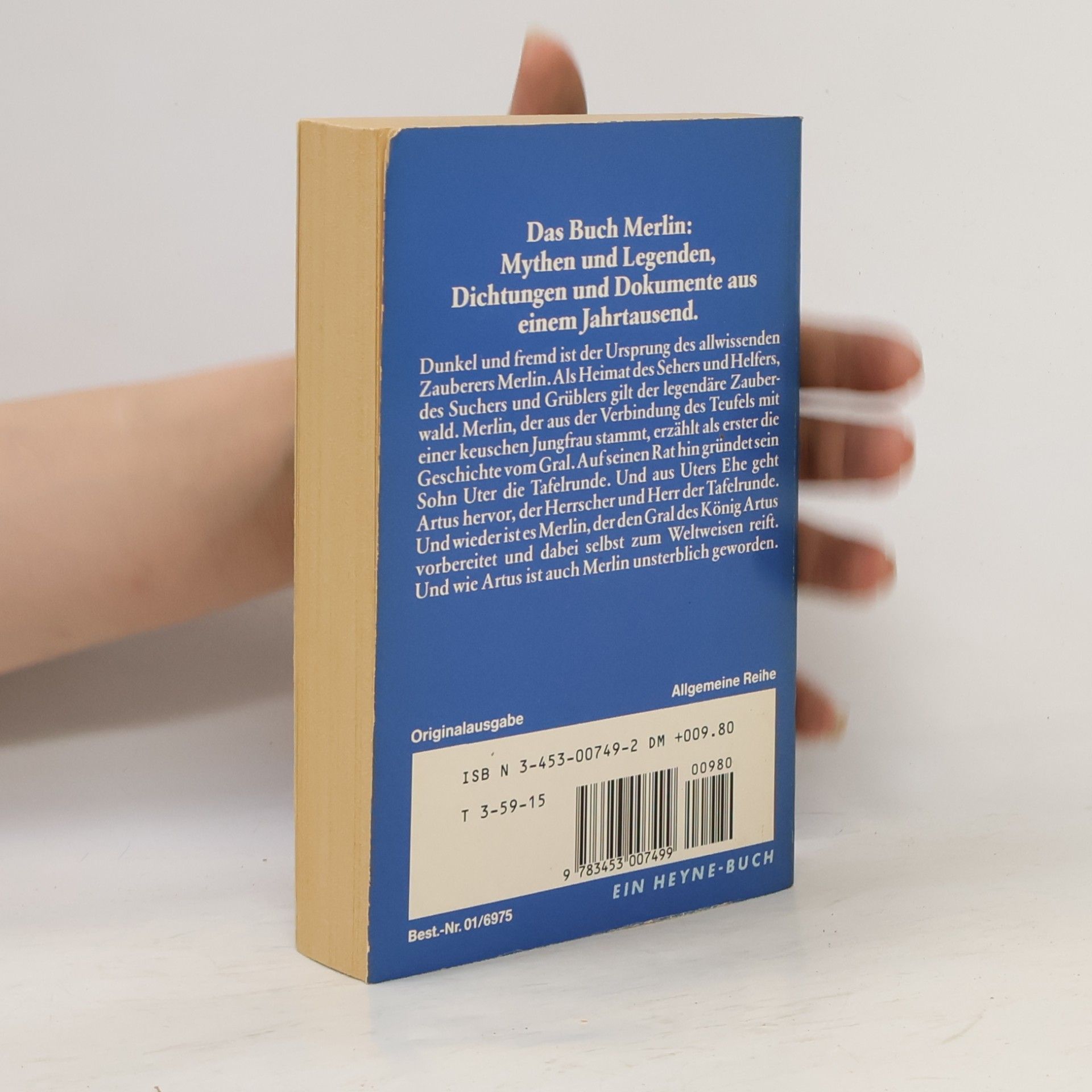 Manfred Kluge Das Buch Merlin. Mythen, Legenden und Dichtungen um den Zauberer Merlin