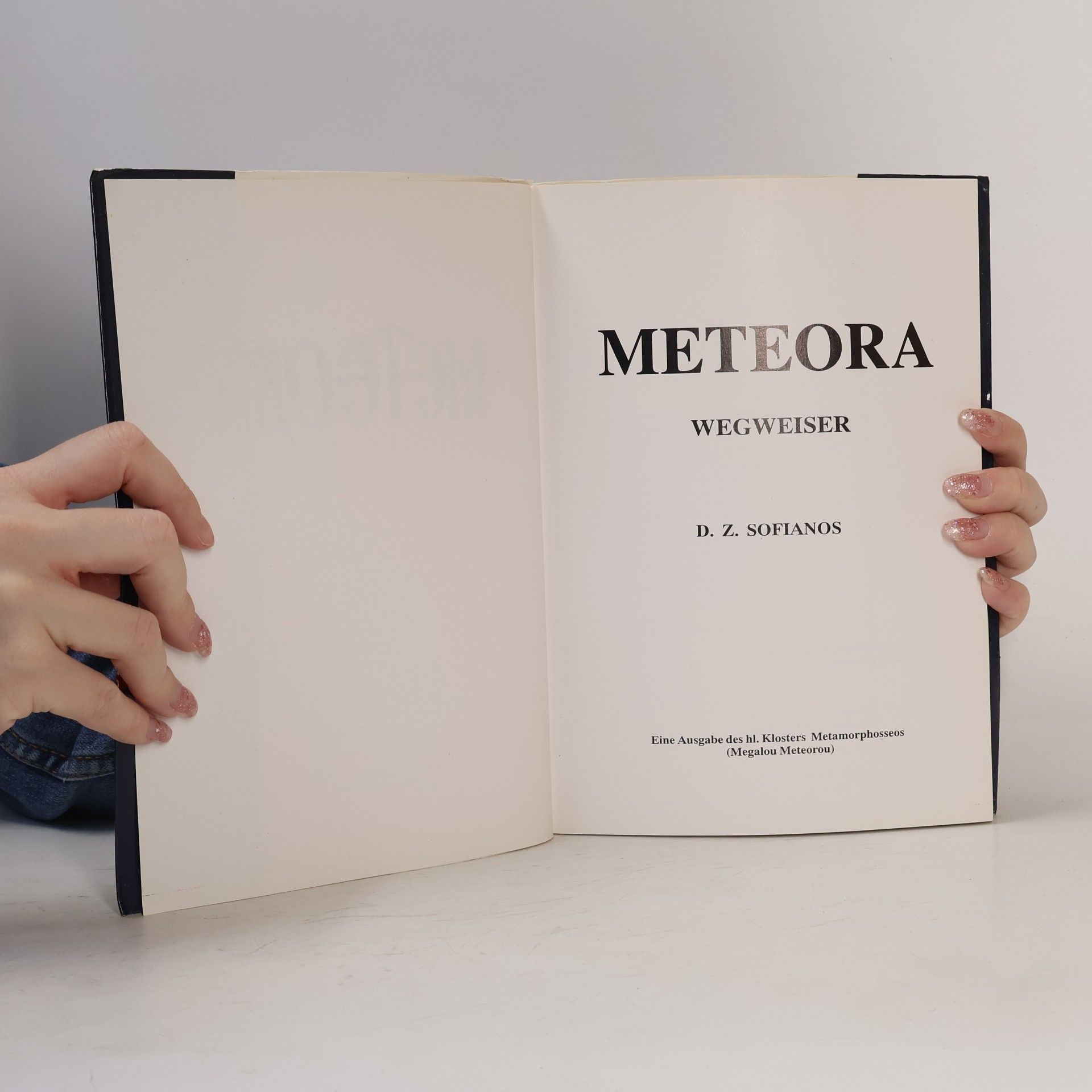 D. Z. Sofianos Meteora. Wegweiser