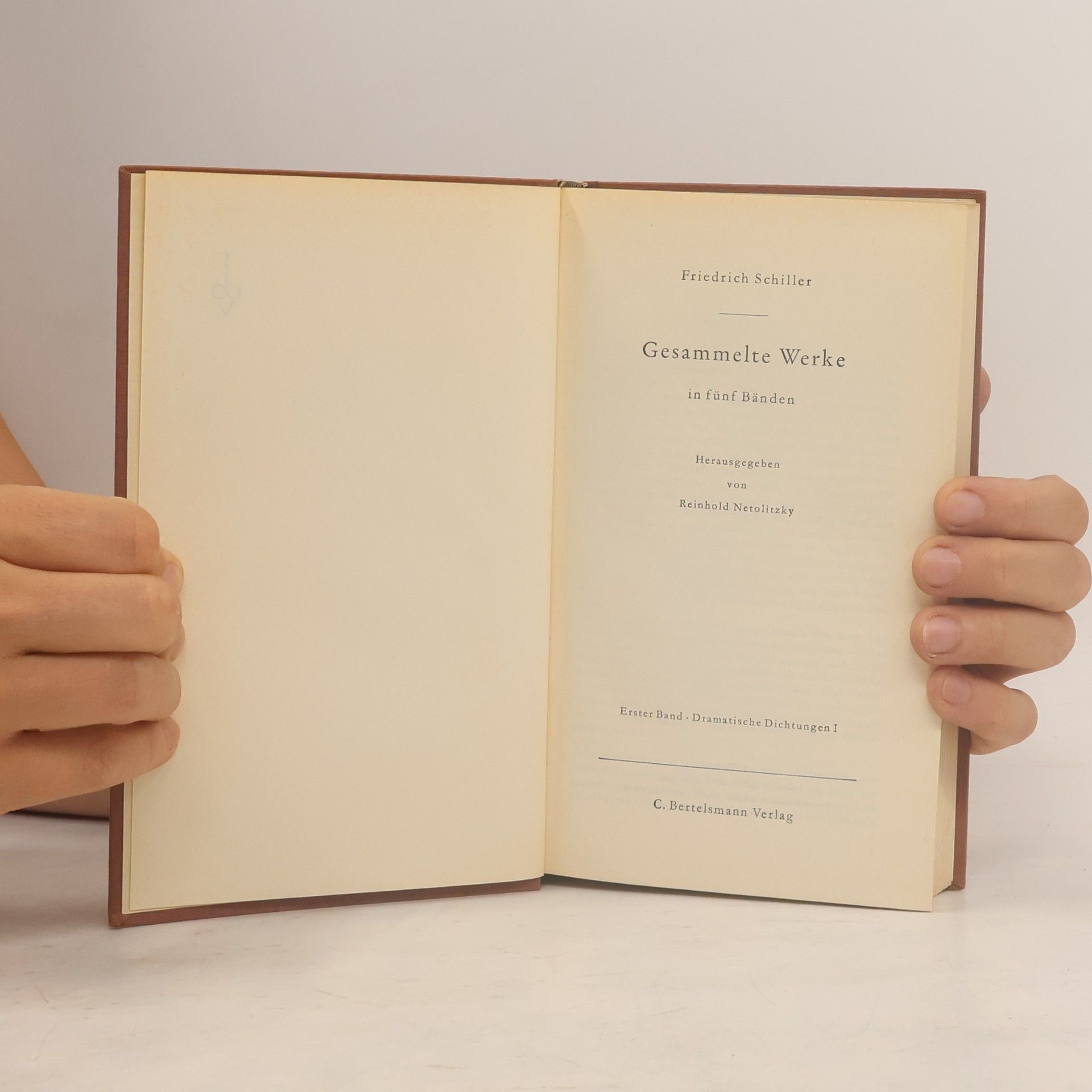 Reinhold Netolitzky Gesammelte Werke 1