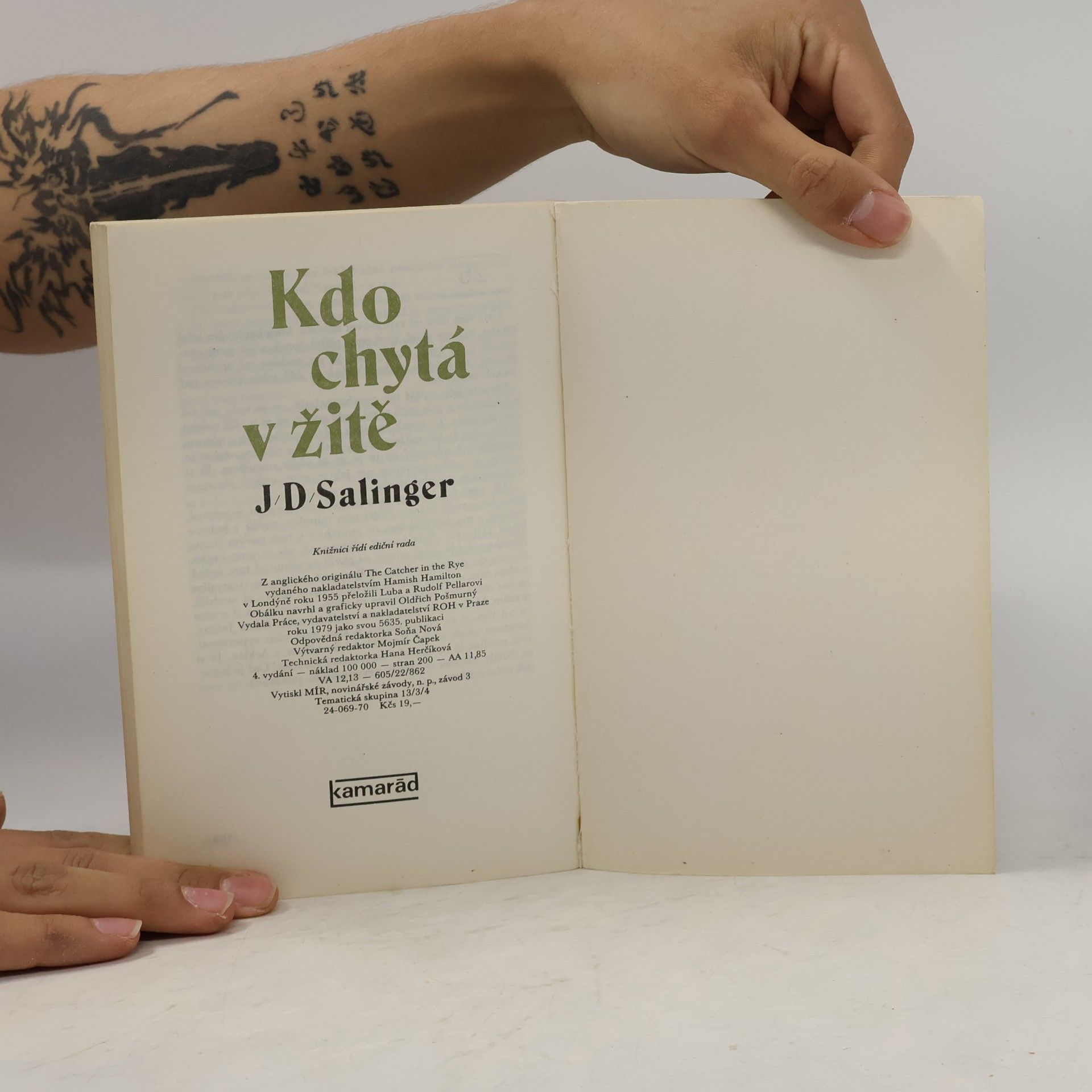Jerome David Salinger Kdo chytá v žitě
