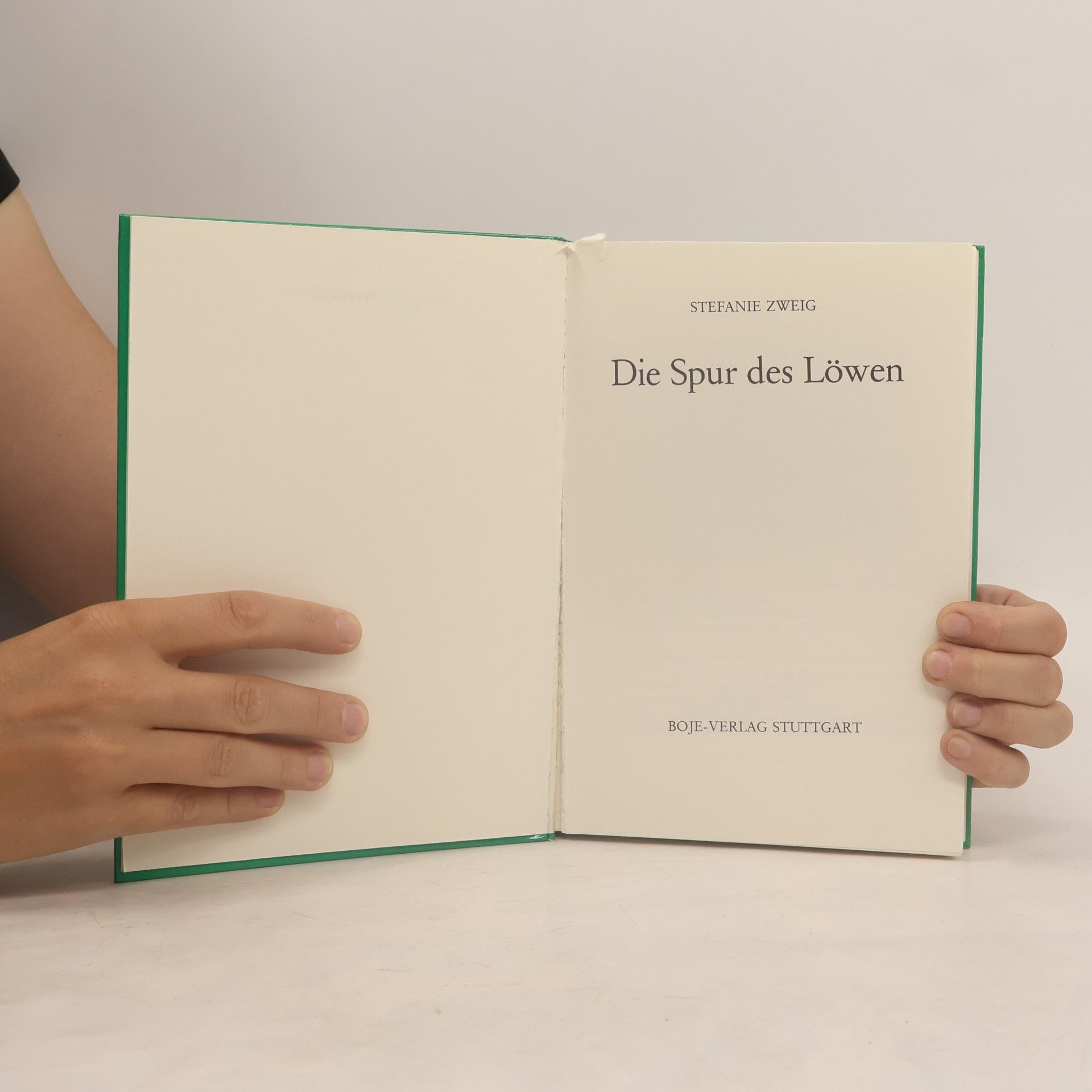 Stefanie Zweig Die Spur des Löwen