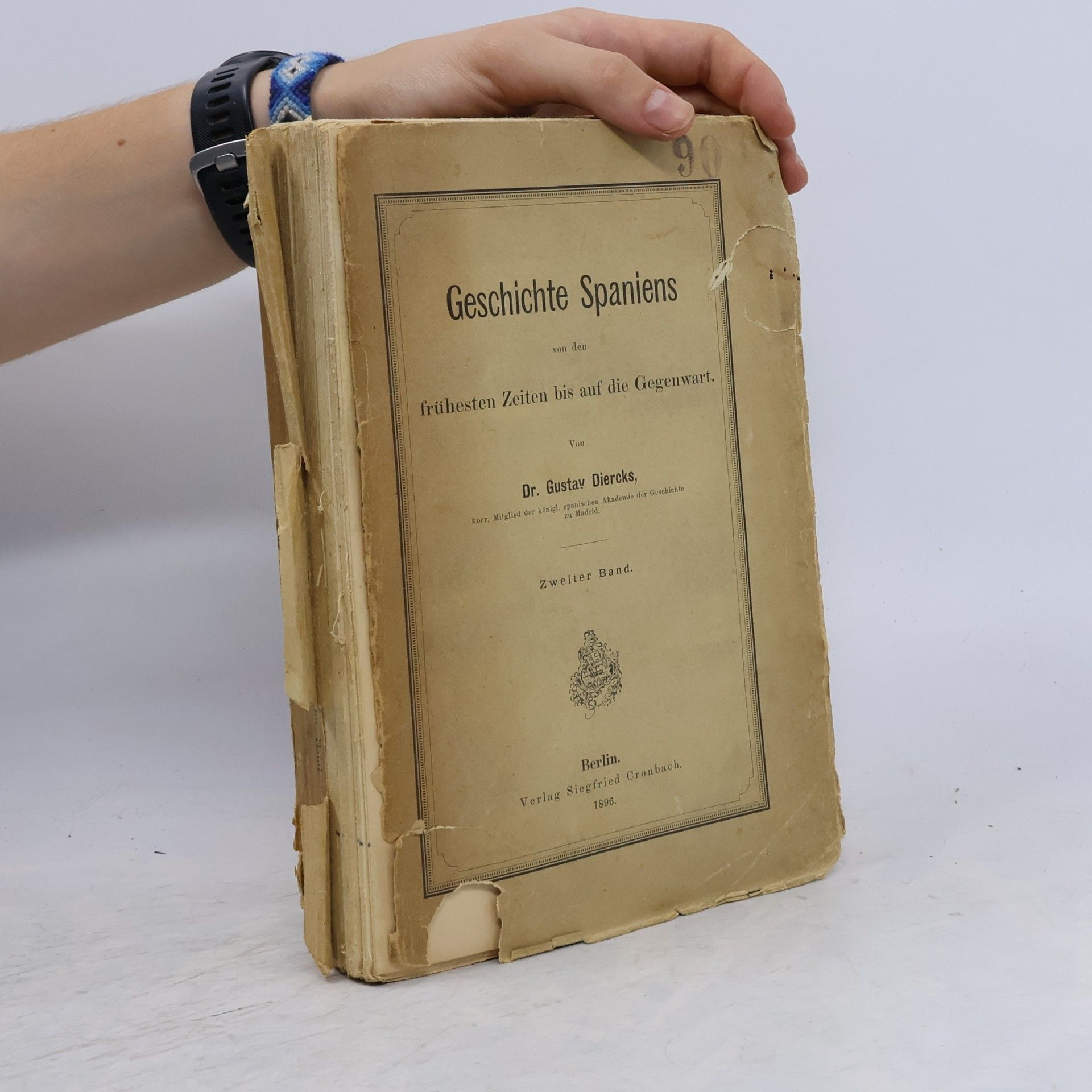 Geschichte Spaniens von den frühesten Zeiten bis auf die Gegenwart