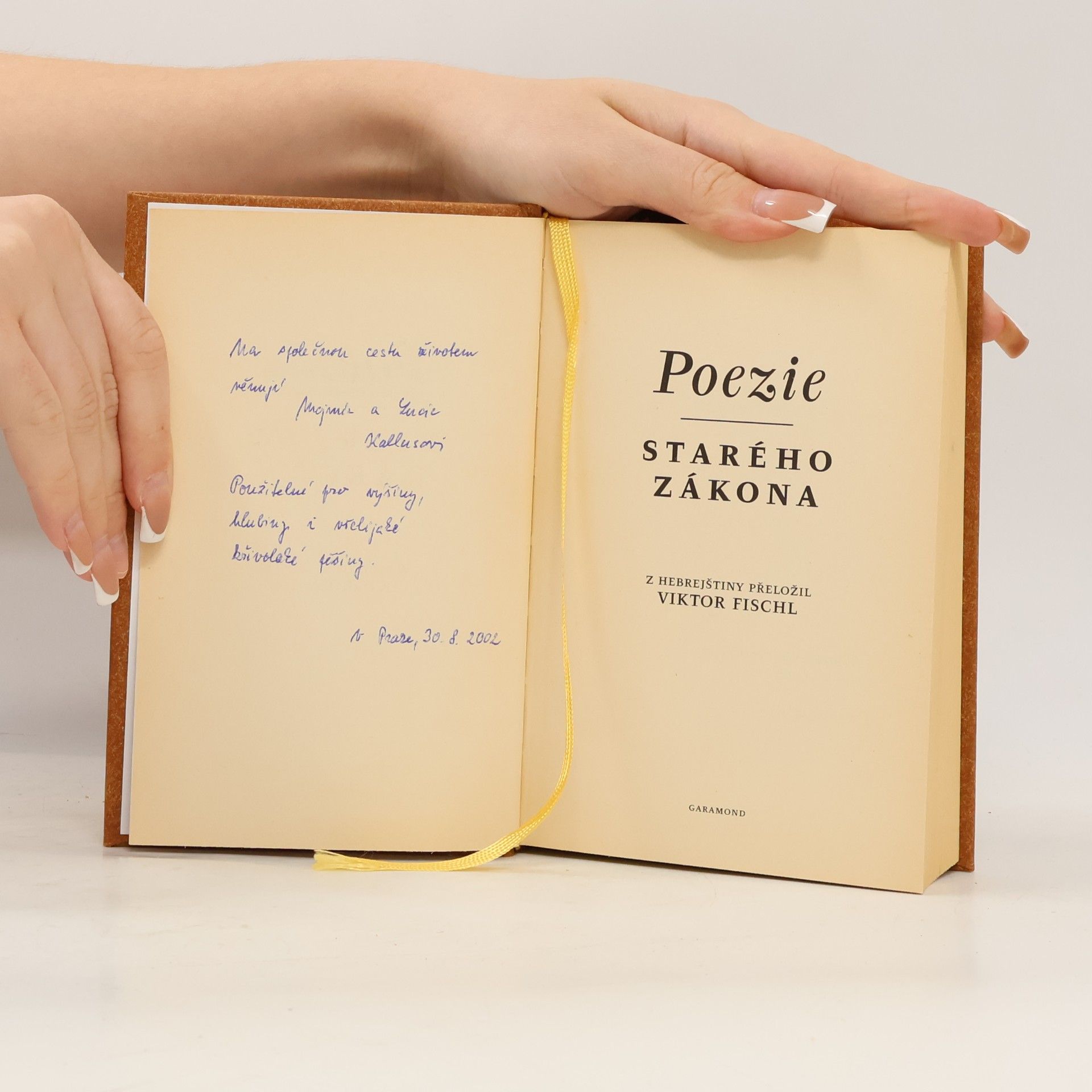 Viktor Fischl Poezie Starého zákona