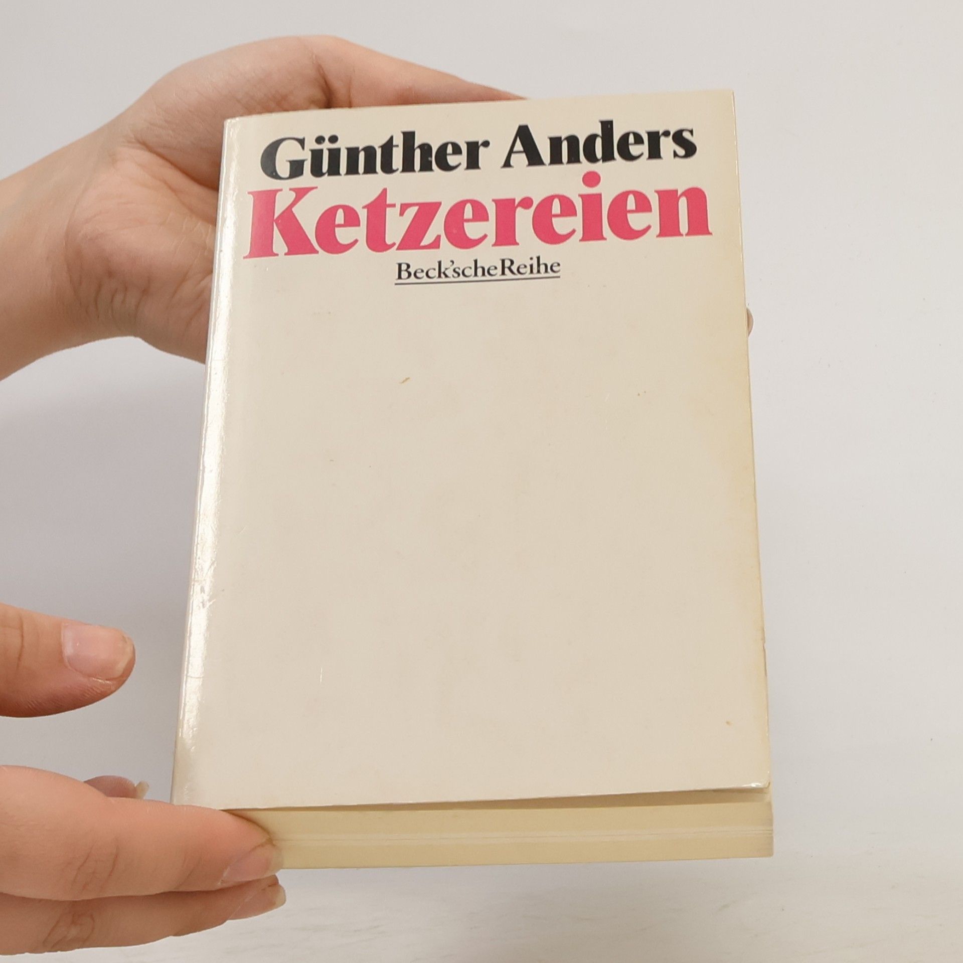 Günther Anders Ketzereien