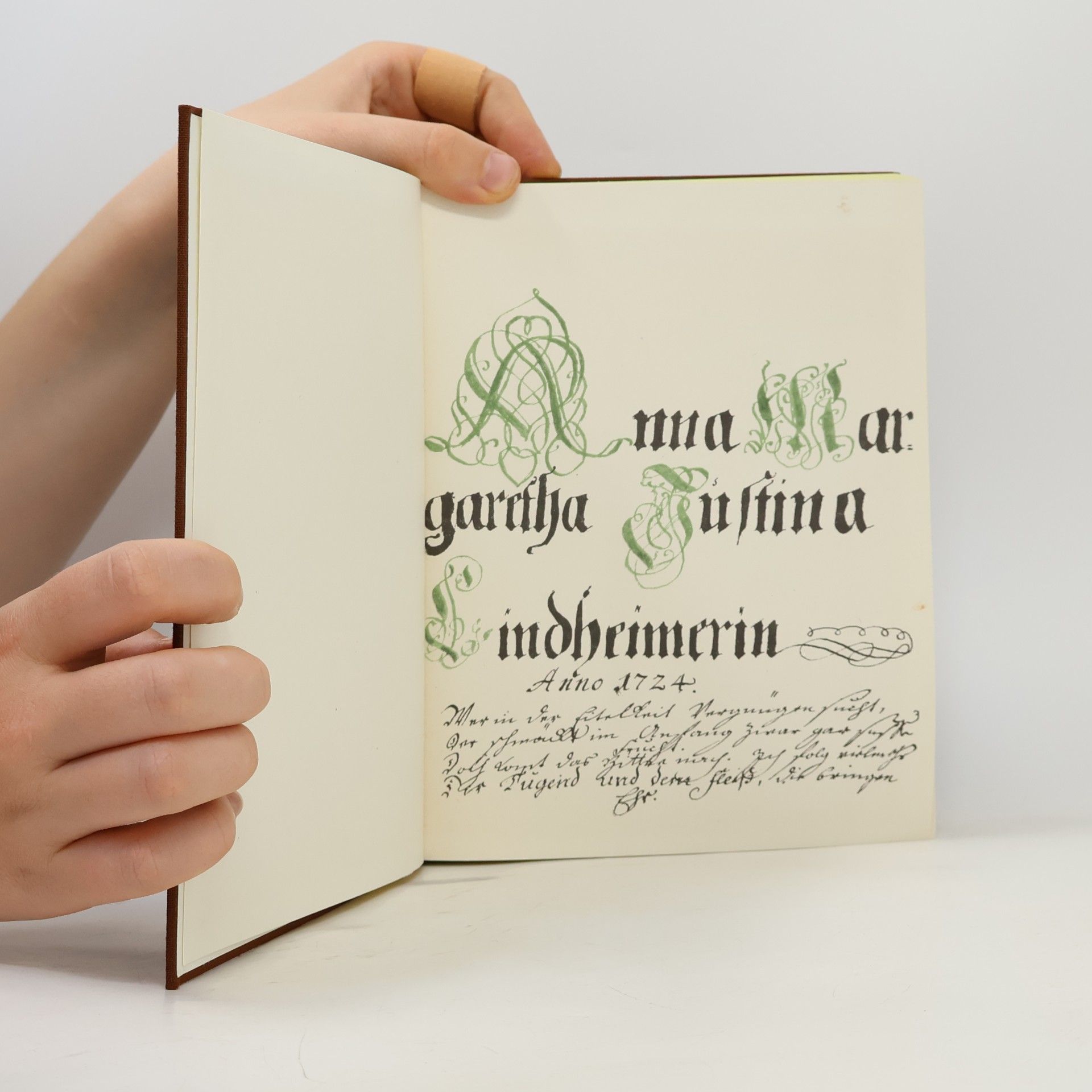 Anna Margaretha Justina Lindheimer Amil 1724