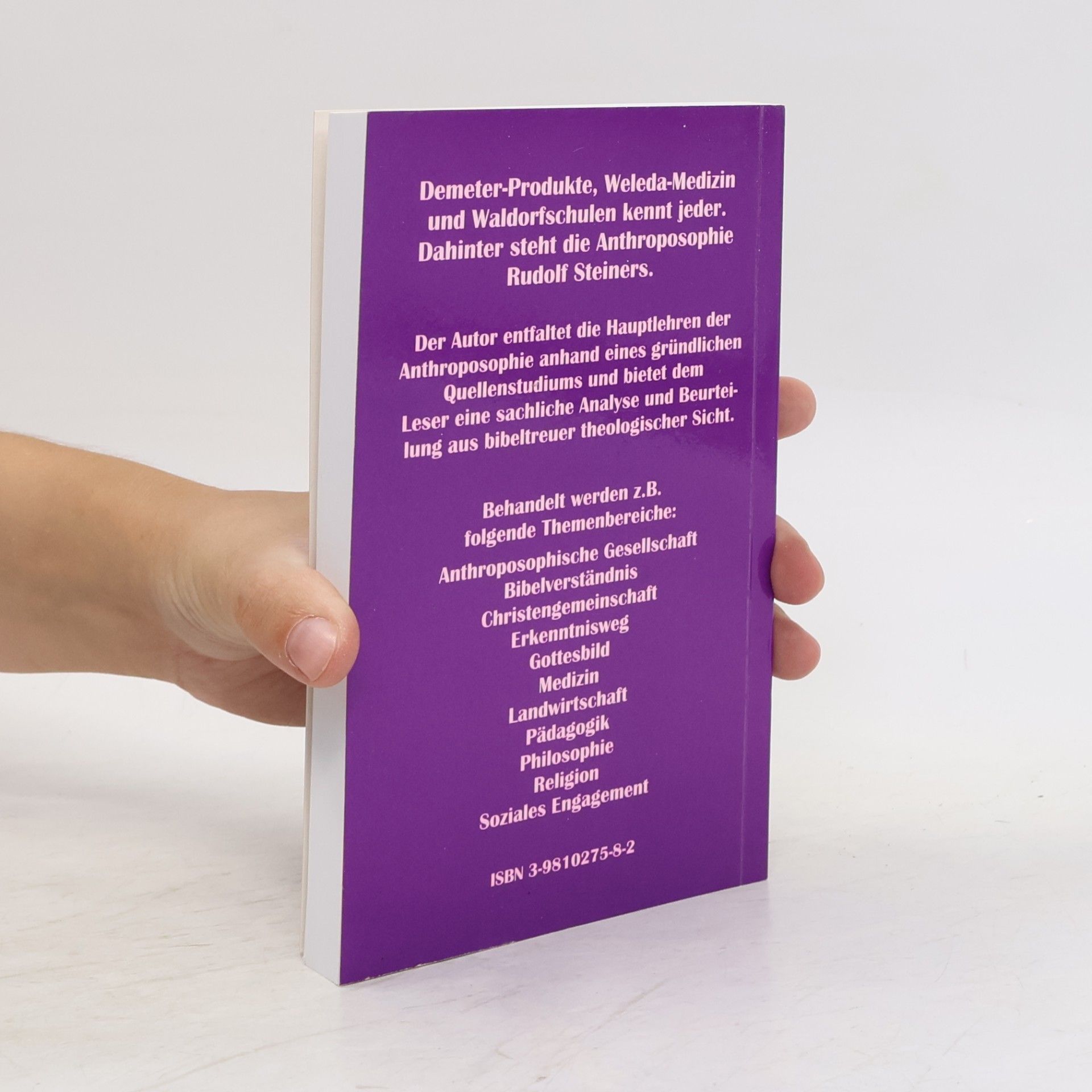 Lothar Gassmann Kleines Anthroposophie-Handbuch