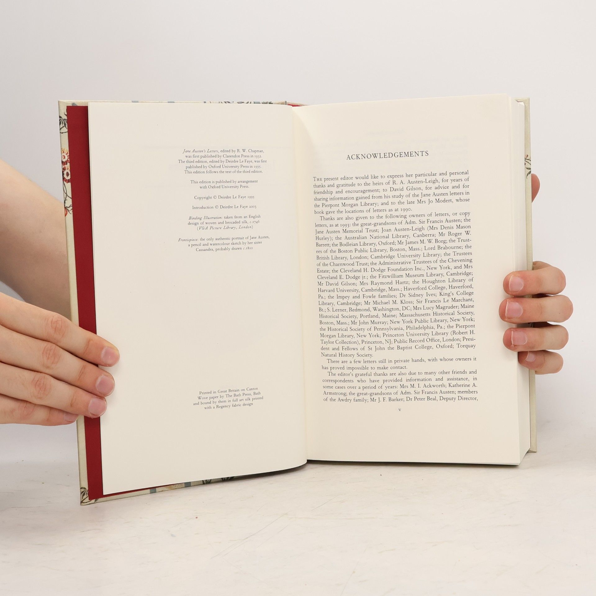 Deirdre Le Faye Jane Austen's Letters