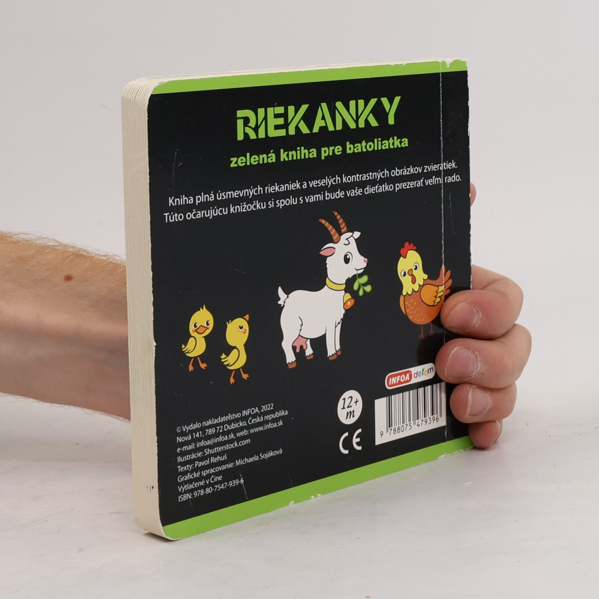 Autorenkollektiv Riekanky - zelená kniha pre batoliatka