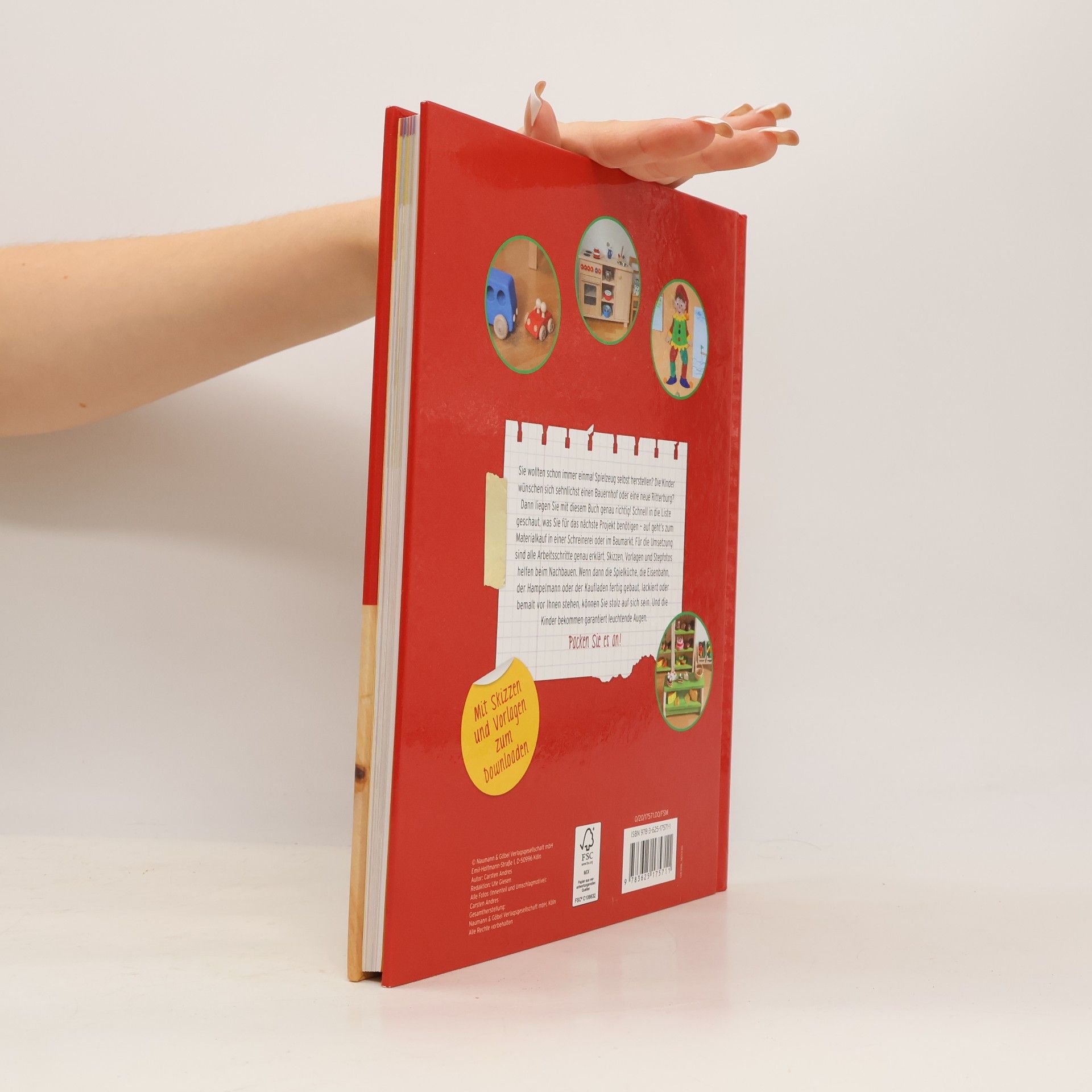 Carsten Andres Kreativbuch Holzspielzeug