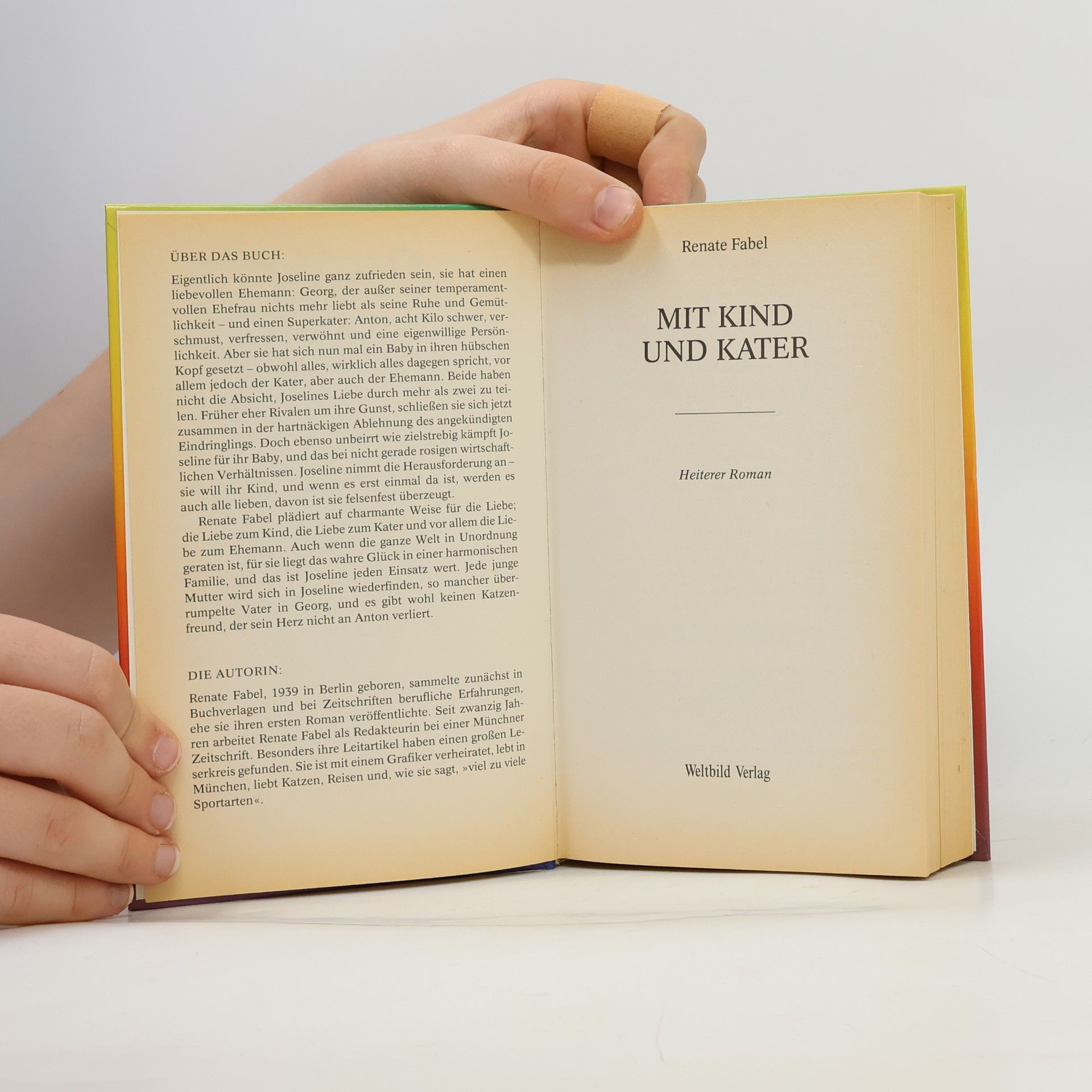Renate Fabel Mit Kind und Kater