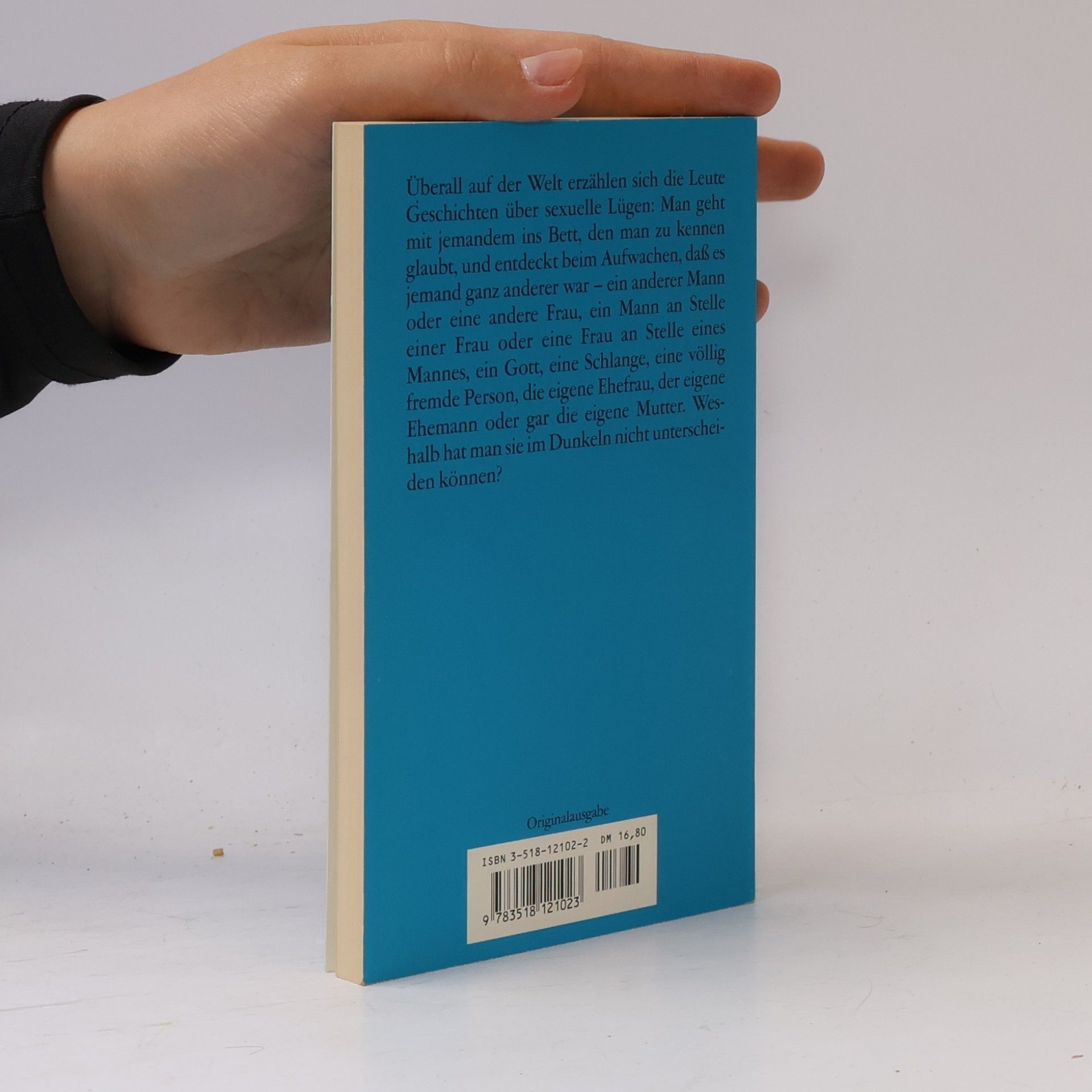Wendy Doniger edition suhrkamp - 2102: Der Mann, der mit seiner eigenen Frau Ehebruch beging