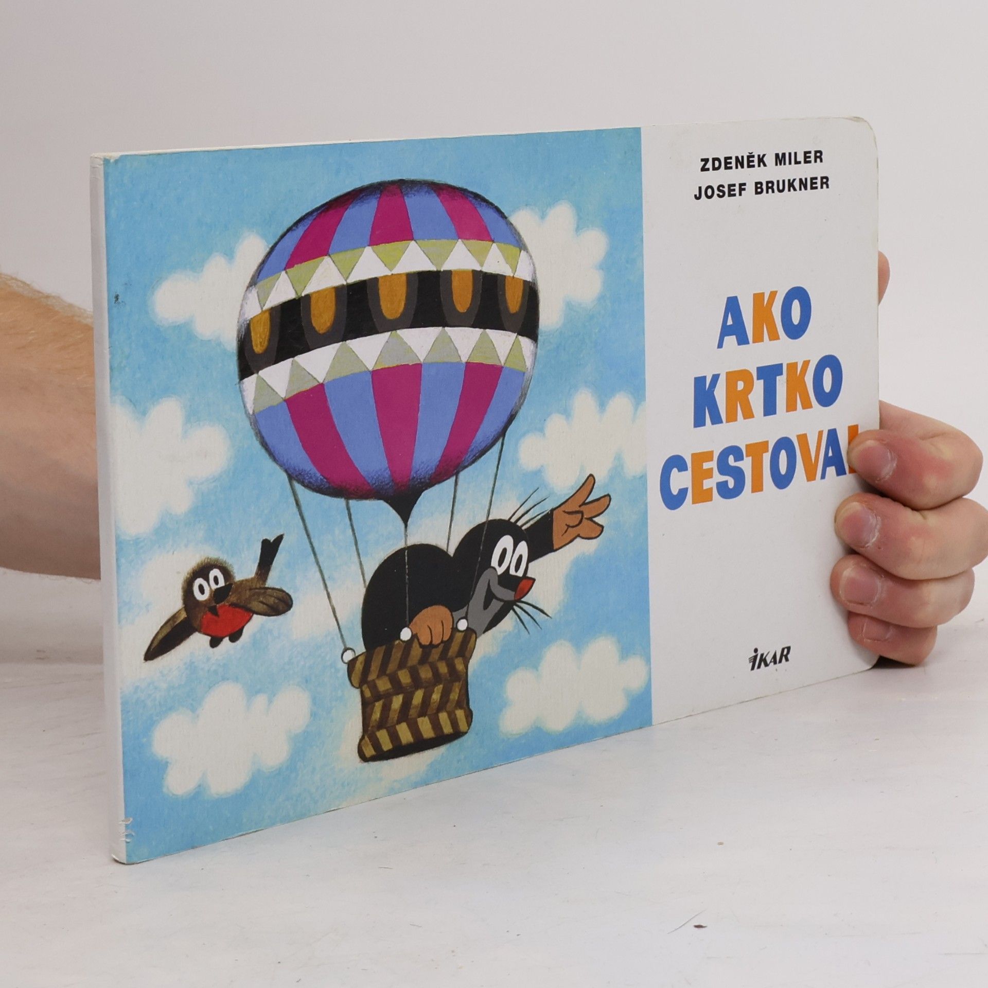 Zdeněk Miler Ako krtko cestoval