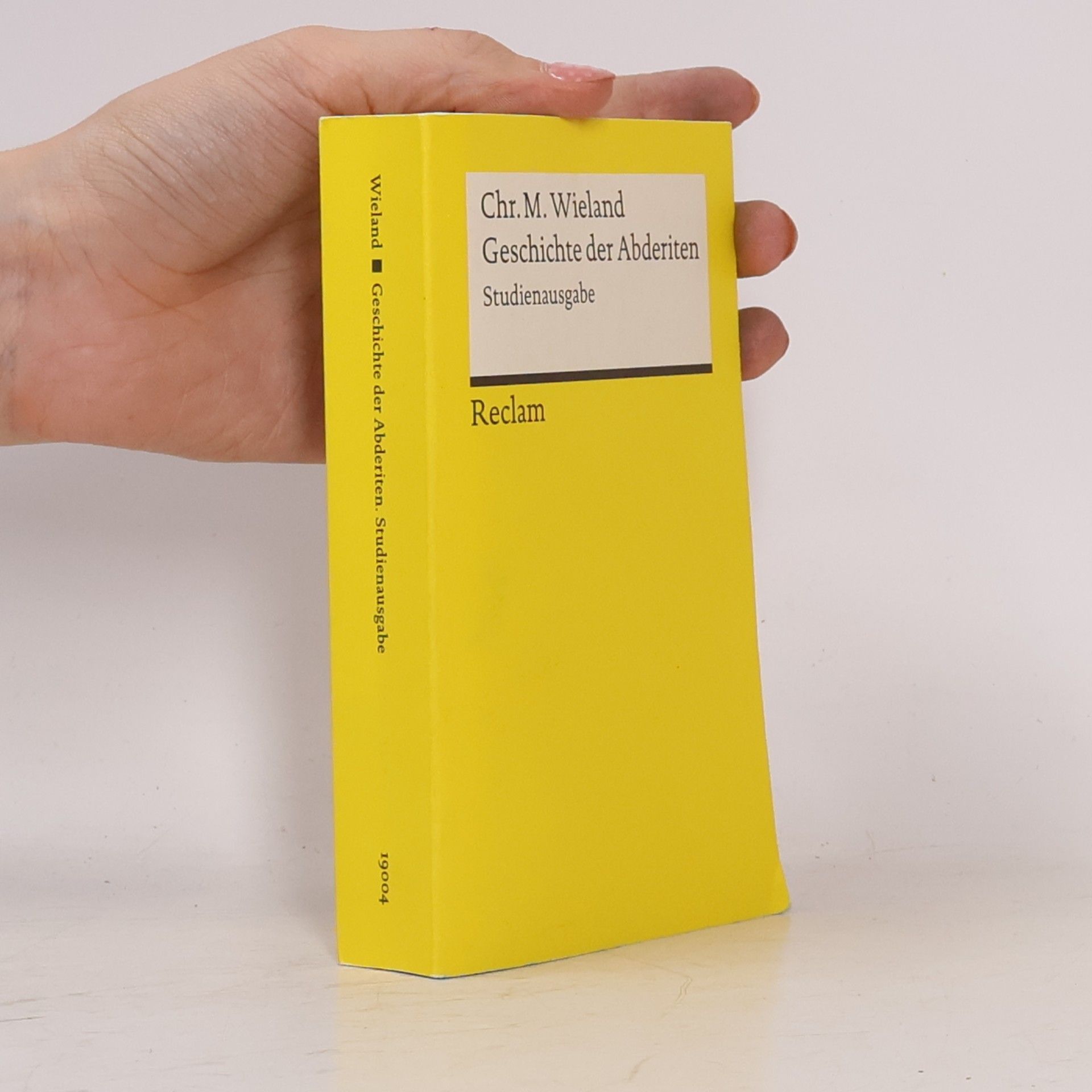 Volker Meid Geschichte der Abderiten Studienausgabe