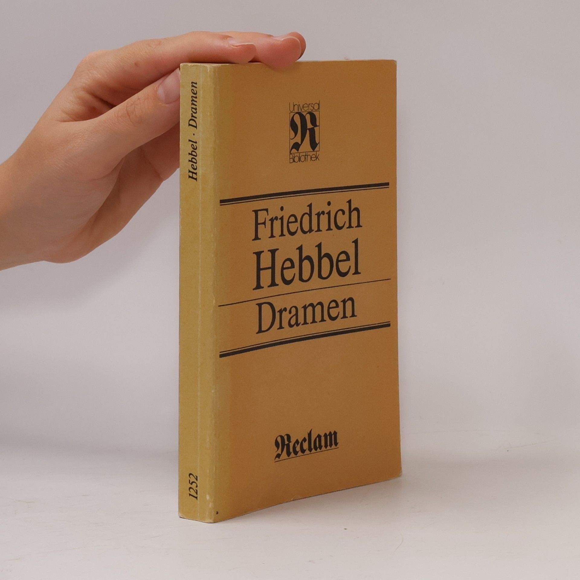 Friedrich Hebbel Dramen
