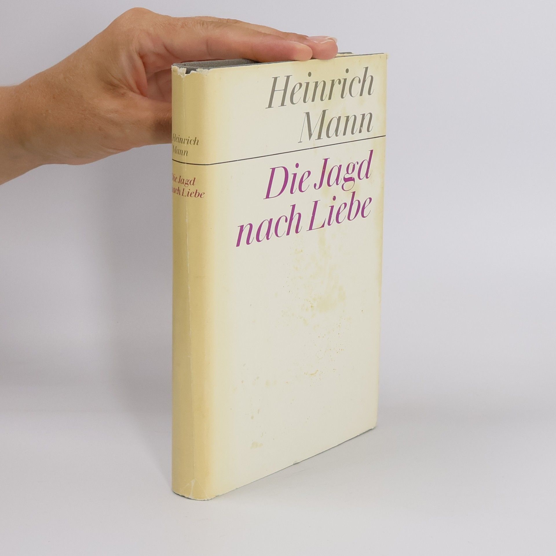 Heinrich Mann Die Jagd nach Liebe