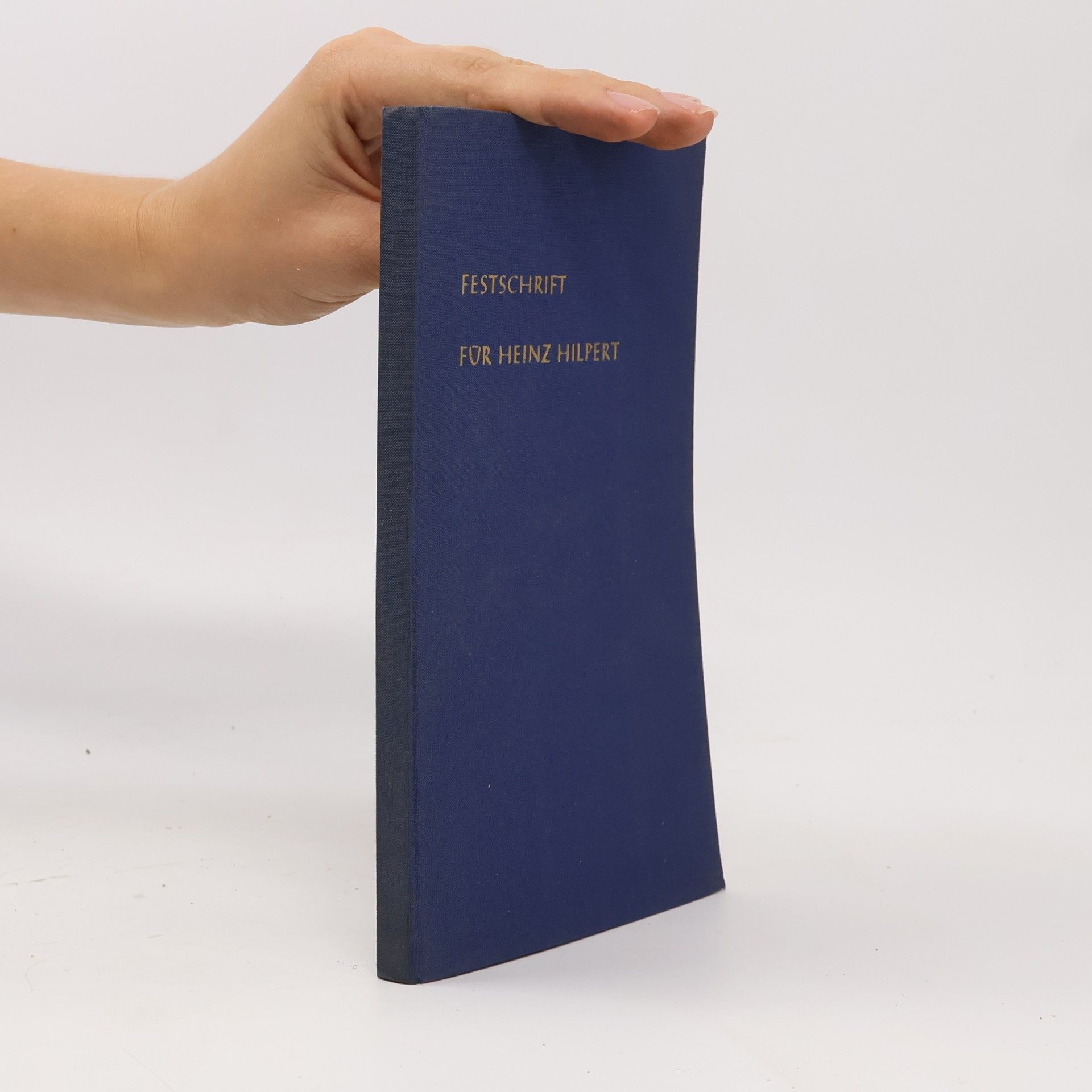 Auteurscollectief Festschrift für Heinz Hilpert