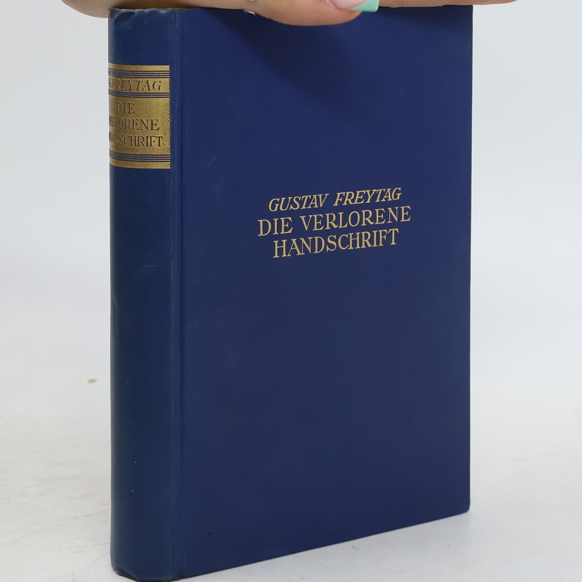 Gustav Freytag Die verlorene Handschrift