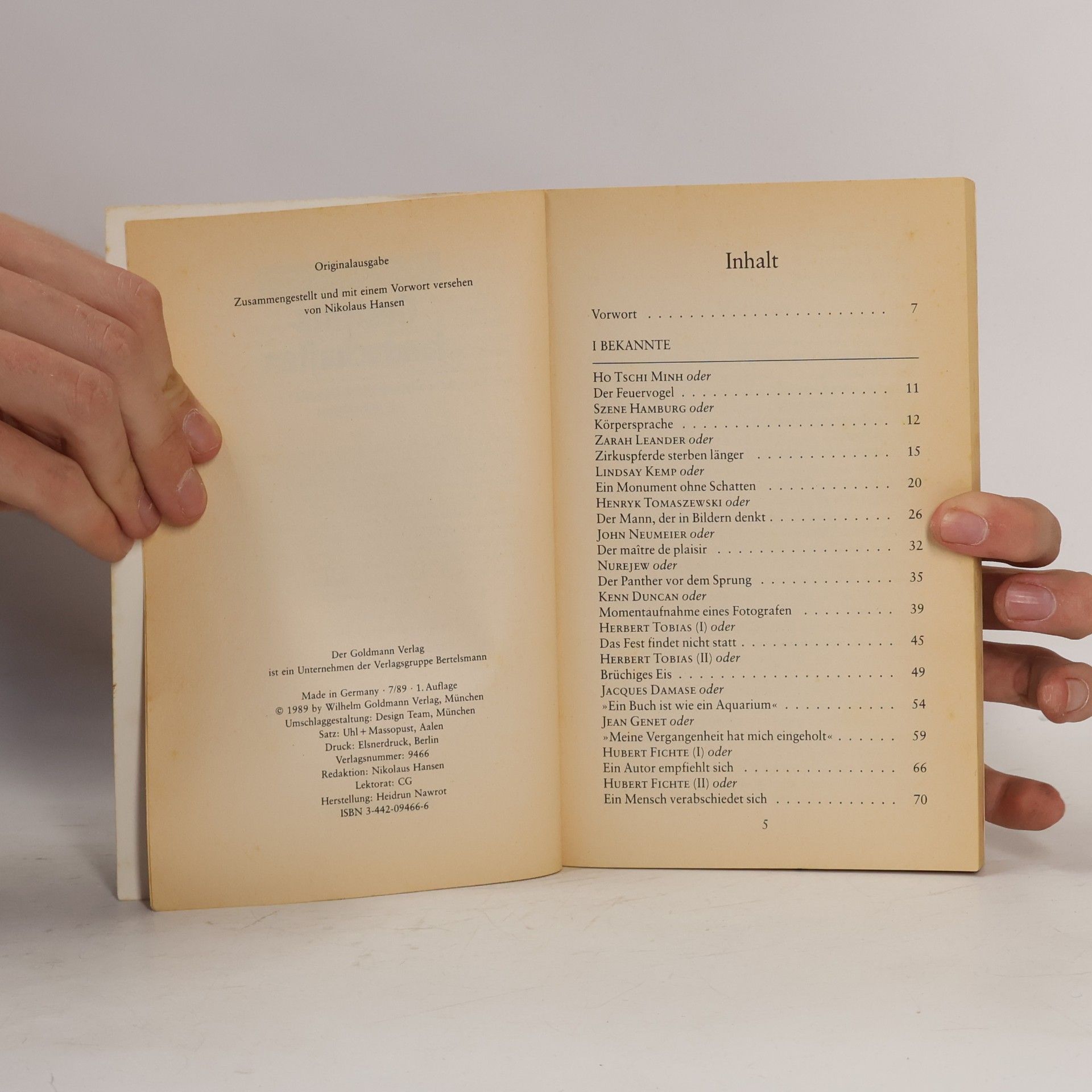 Hans Eppendorfer Gesichtslandschaften