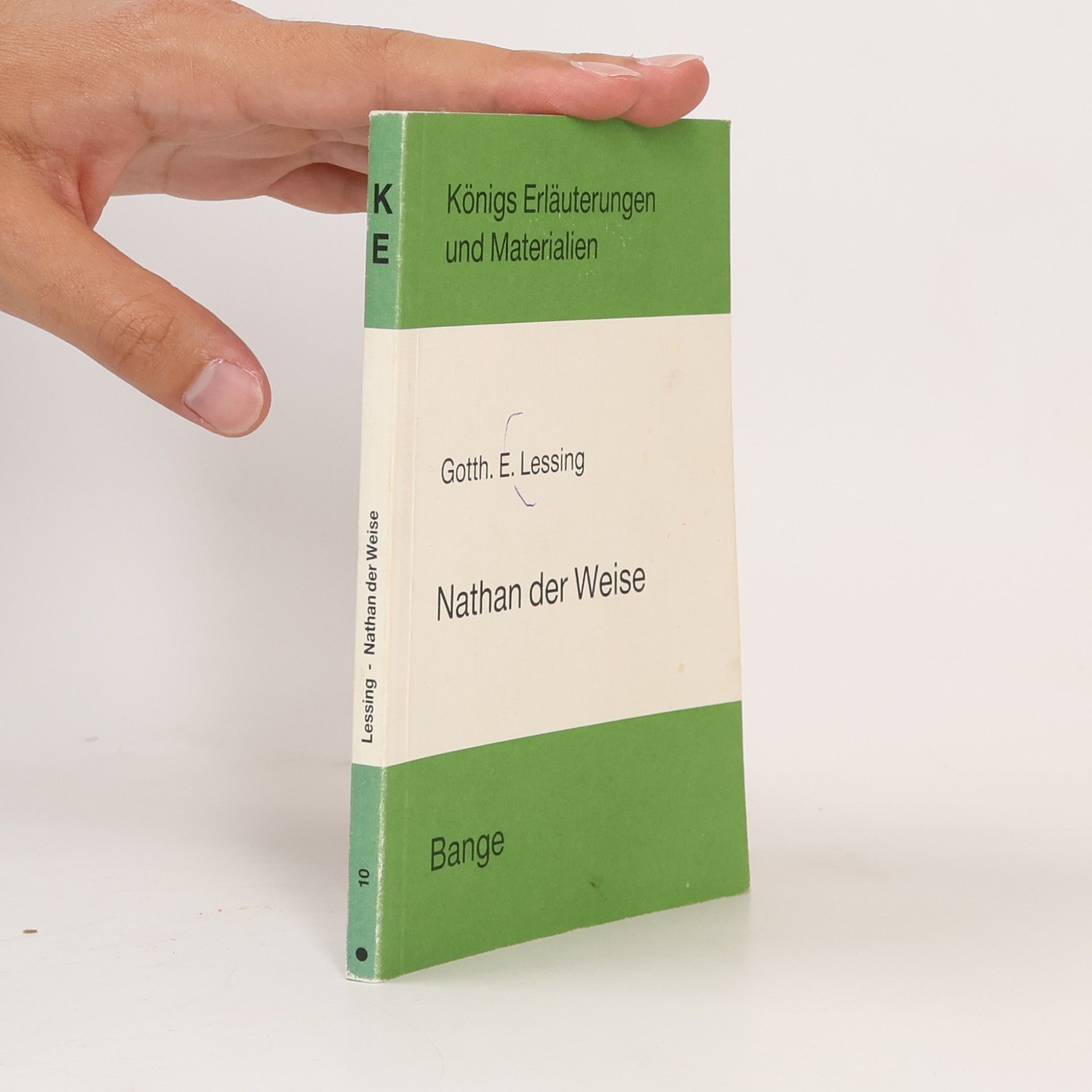 Gotthold Ephraim Lessing Nathan der Weise