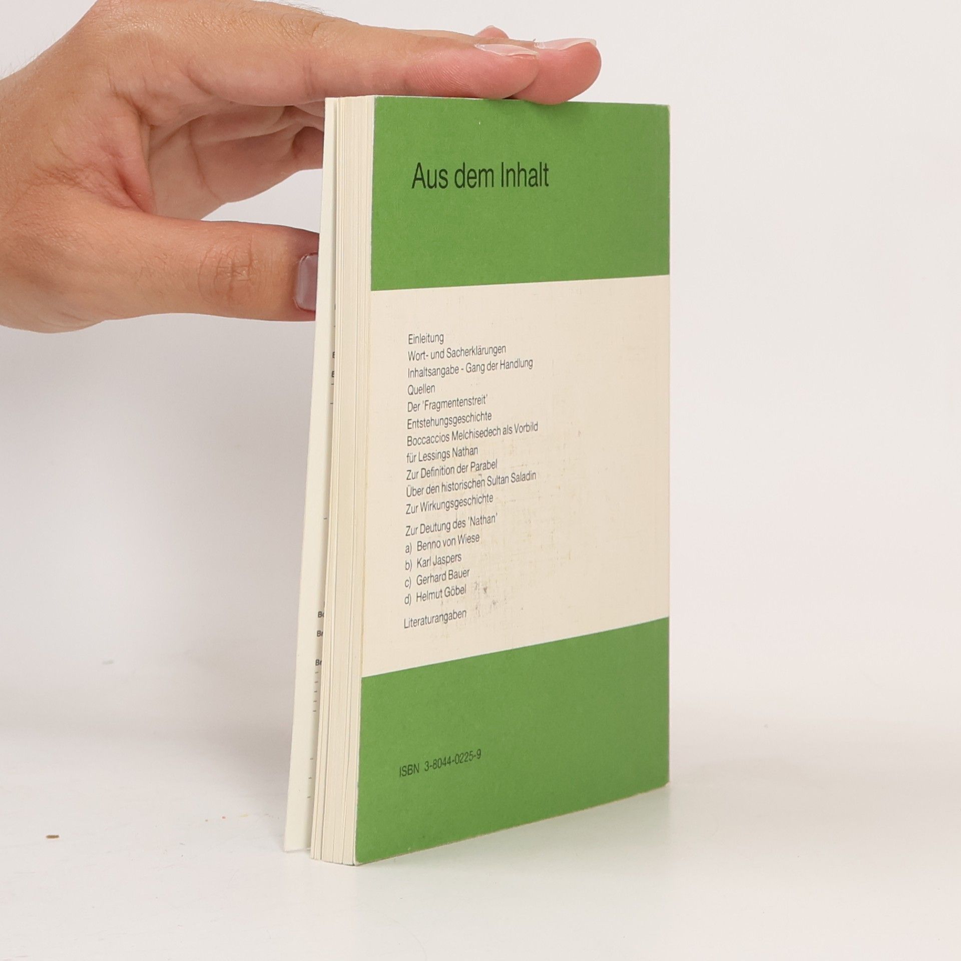 Gotthold Ephraim Lessing Nathan der Weise