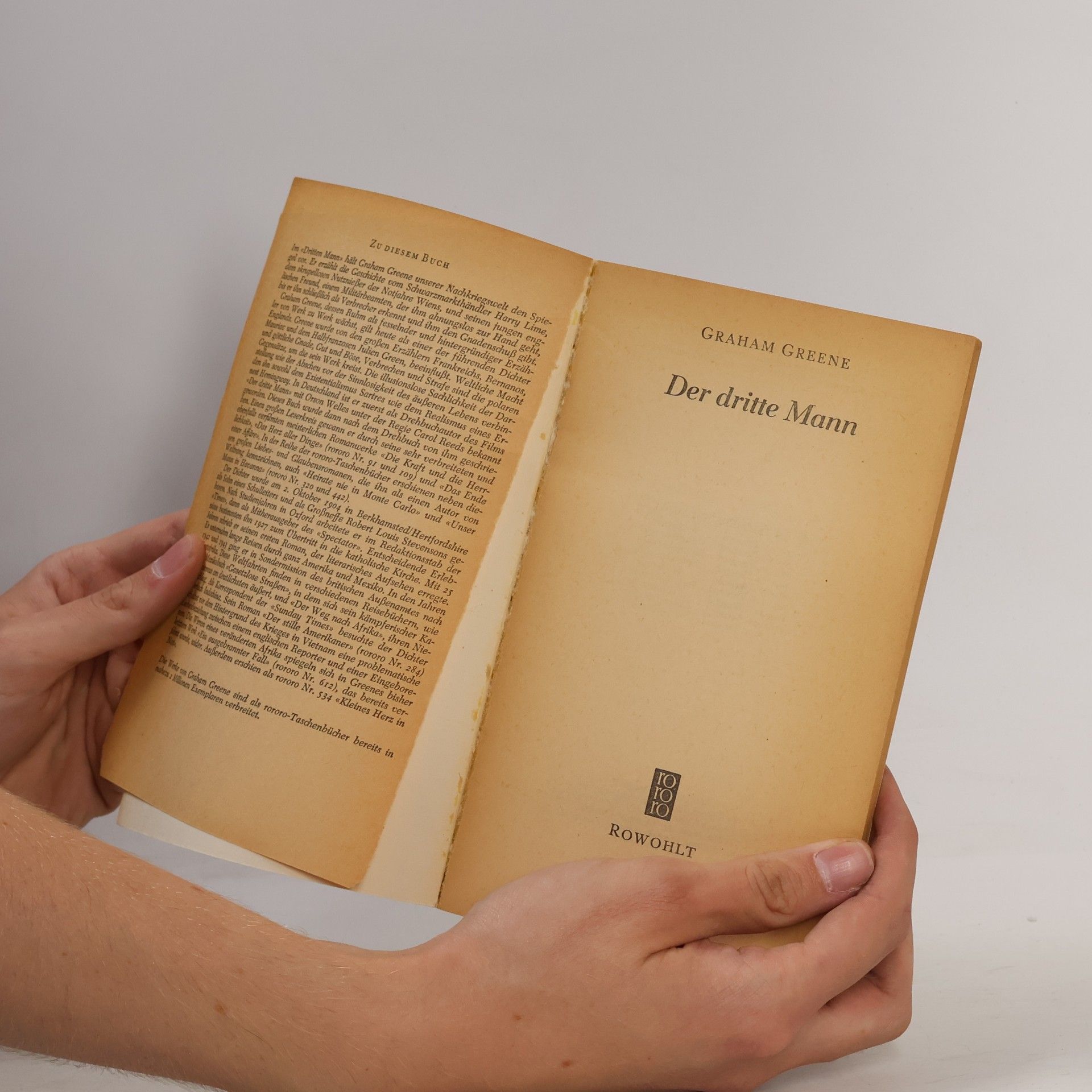 Graham Greene Der dritte Mann
