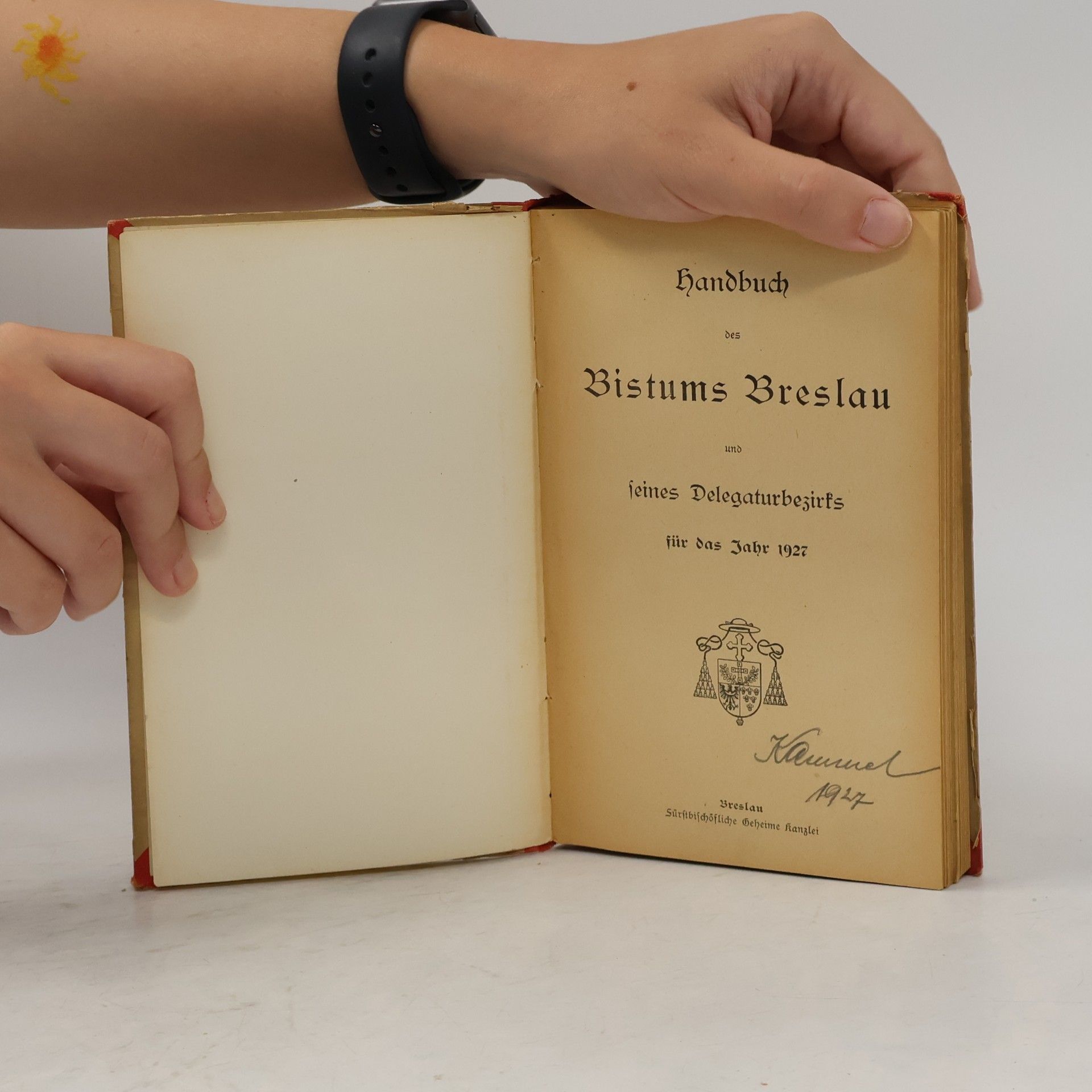kolektiv Handbuch des Bistums Breslau und seines Delegaturbezirks für das Jahr 1927