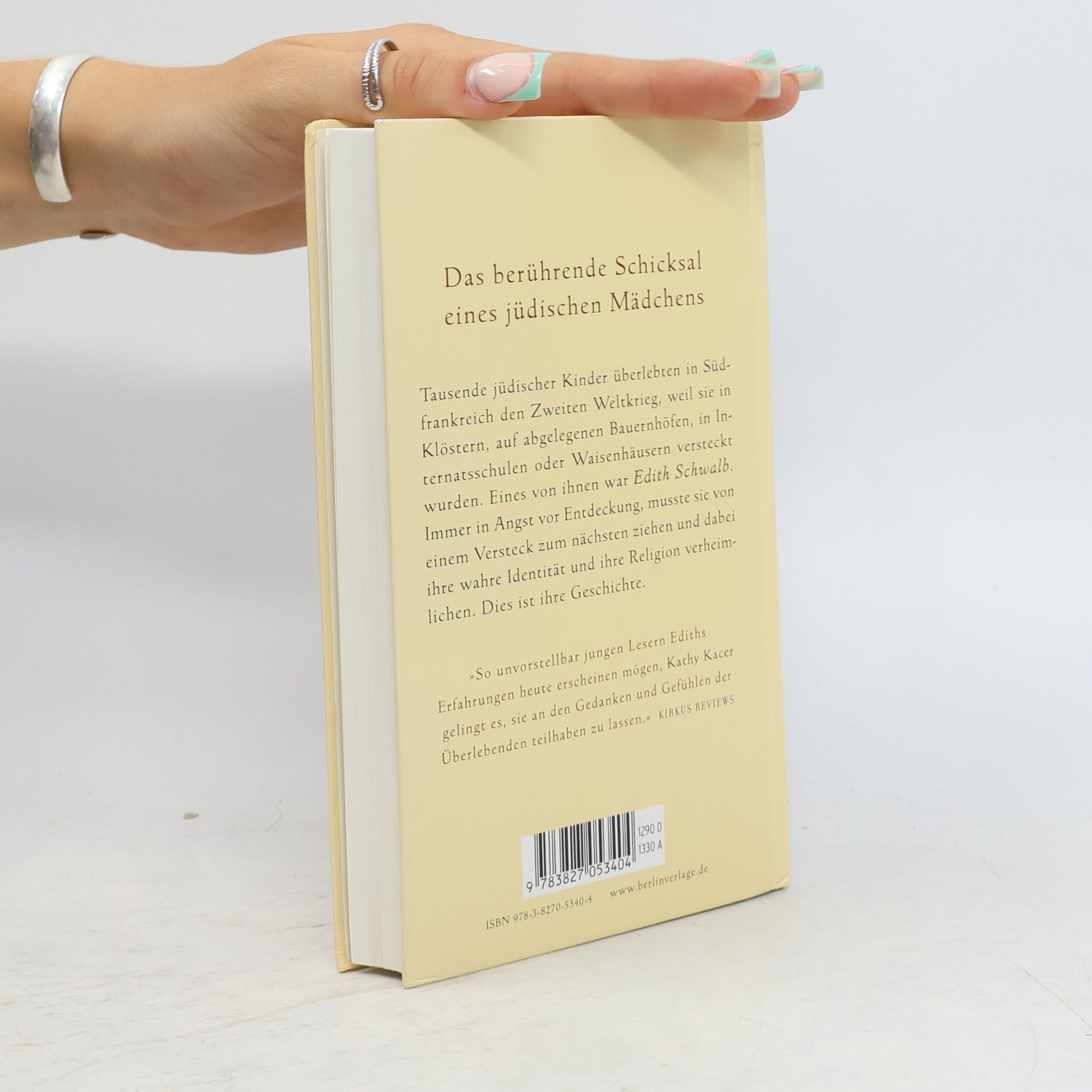 Kathy Kacer Ediths Versteck