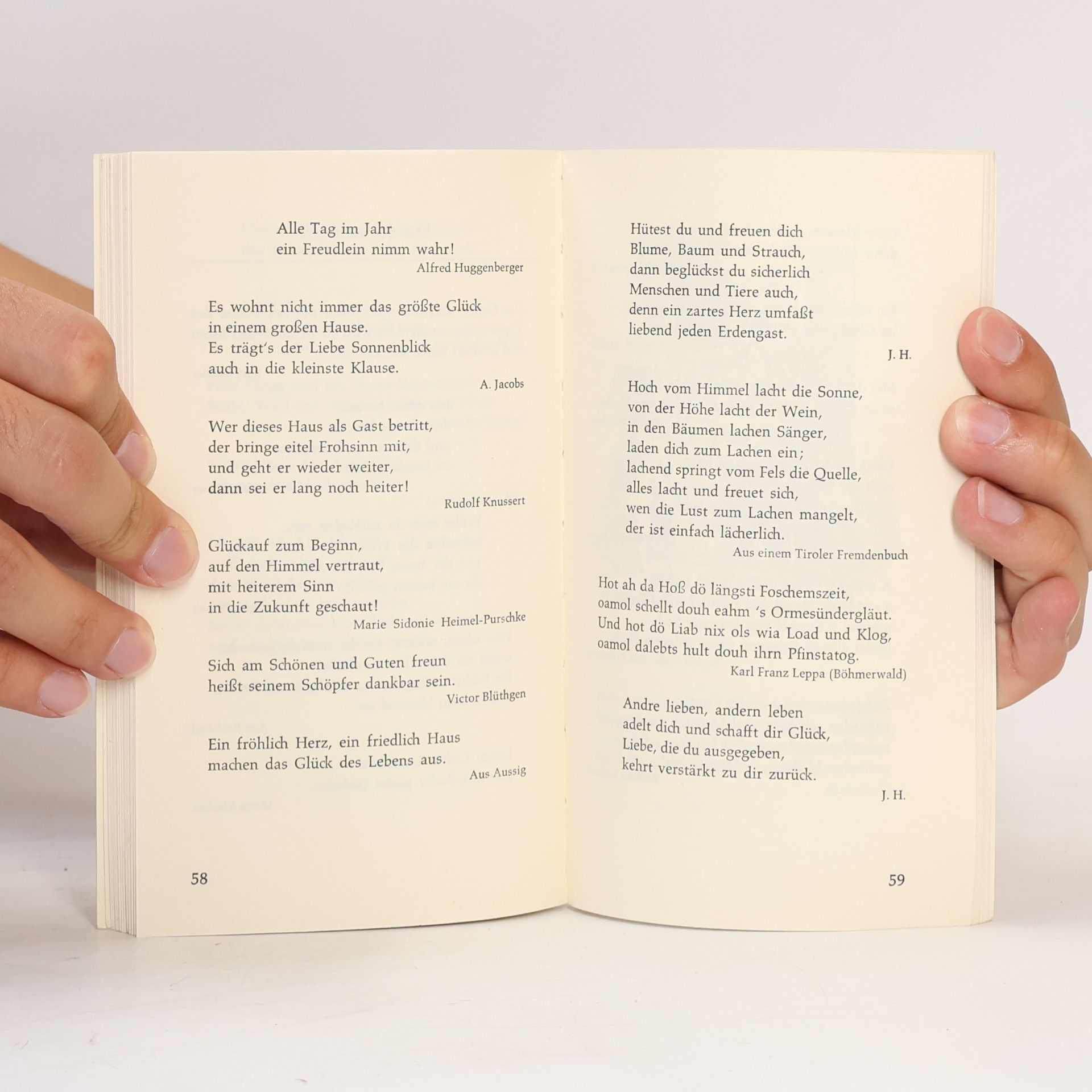 Autorenkollektiv Ein fröhlich Herz, ein friedlich Haus