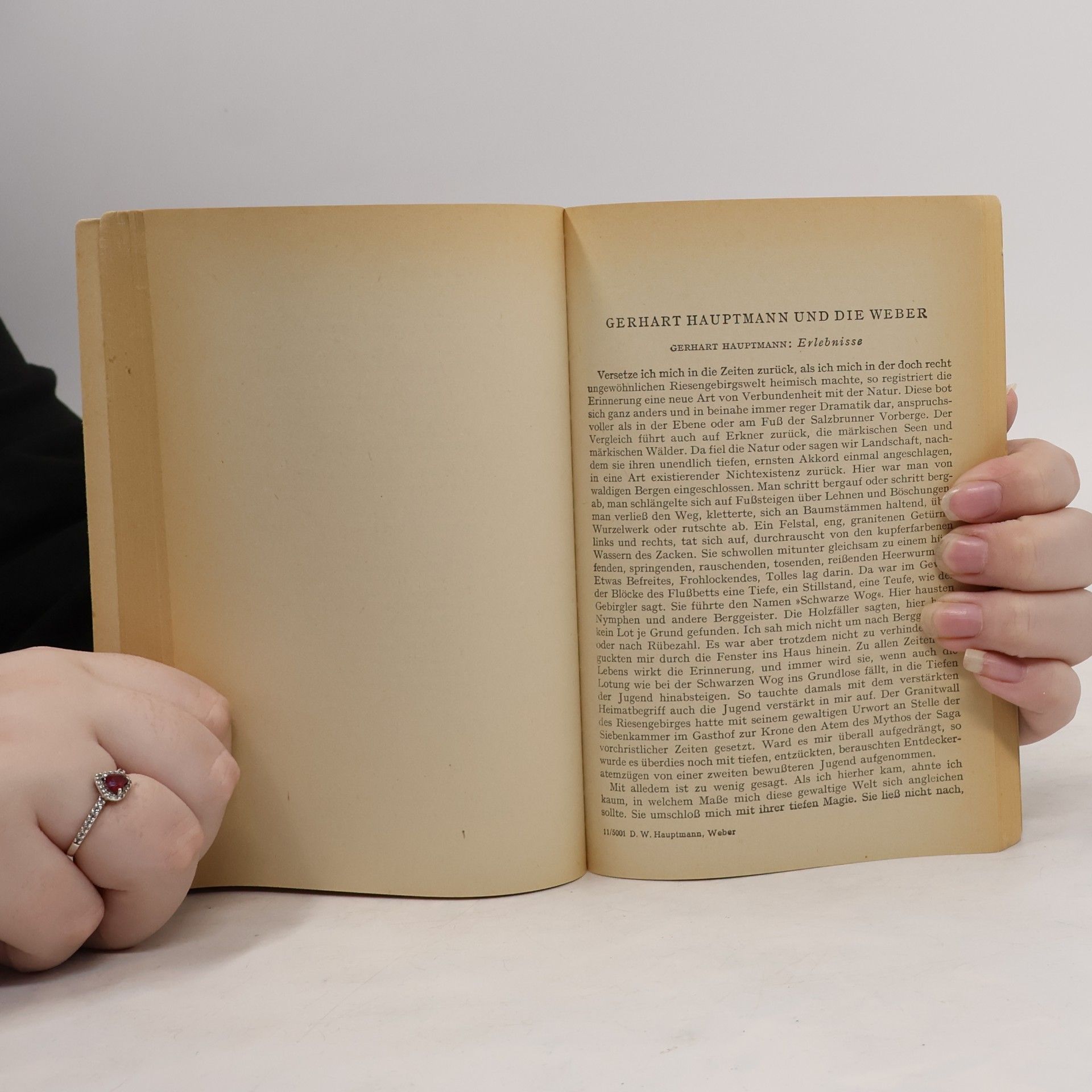 H. Schwab Felisch Hauptmann. Die Weber. Dichtung und Wirklichkeit