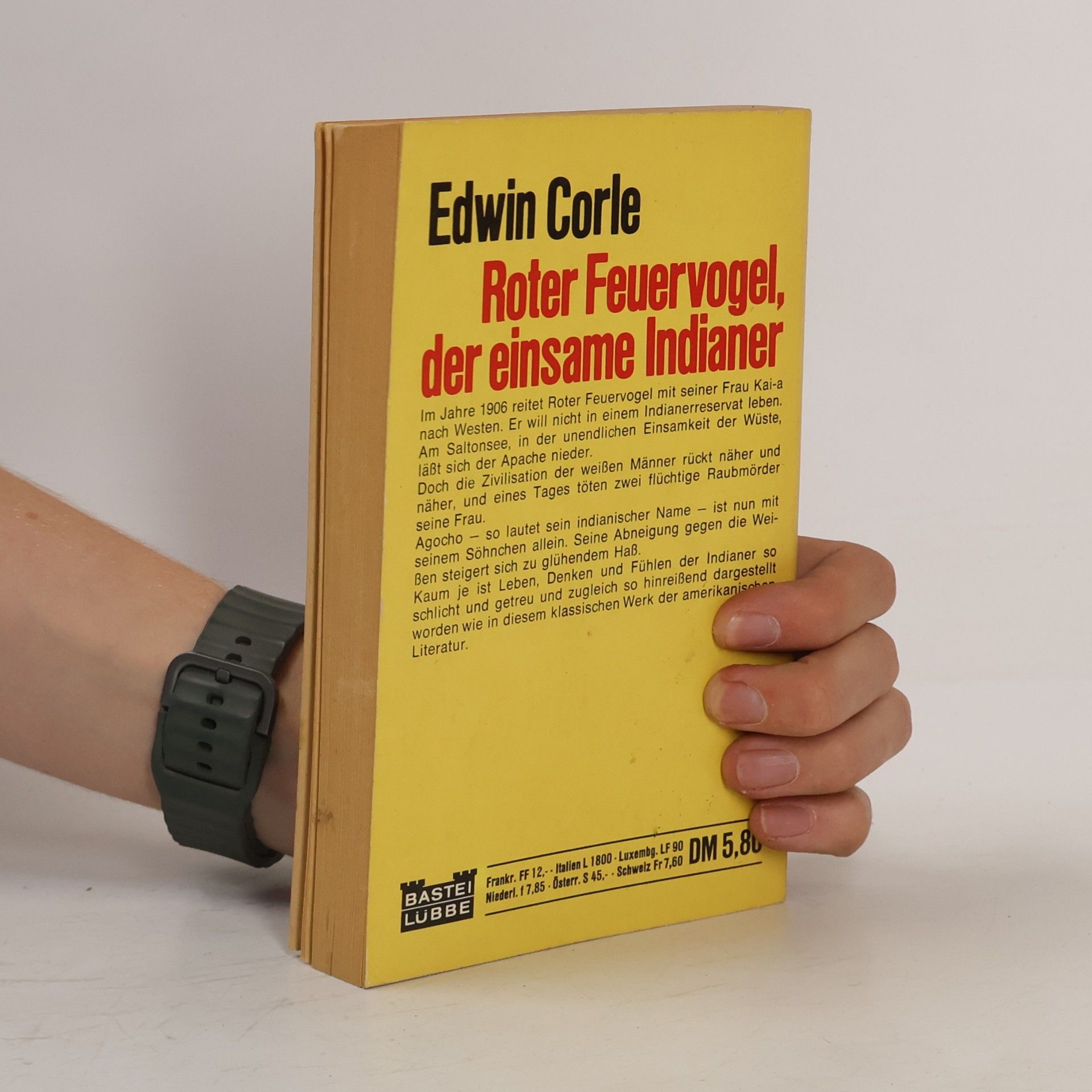 Edwin Corle Bastei Lübbe Bestseller: Roter Feuervogel, der einsame Indianer