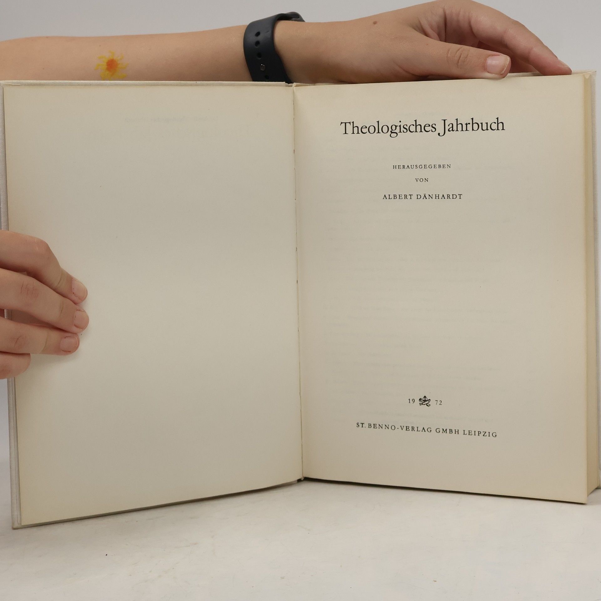 Albert Dänhardt Theologisches Jahrbuch