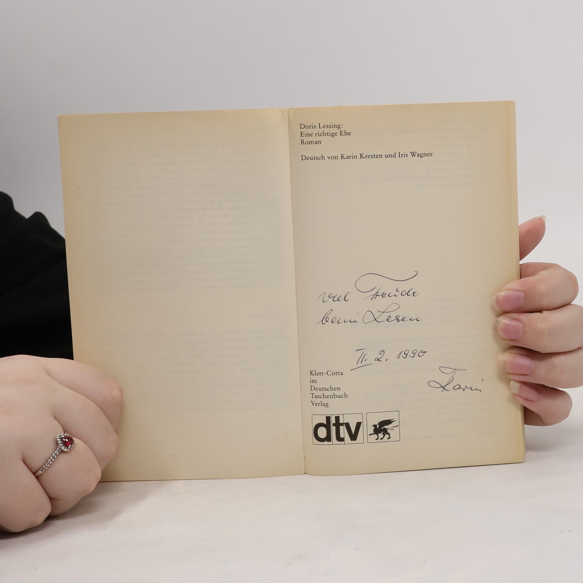Doris Lessing  Eine richtige Ehe