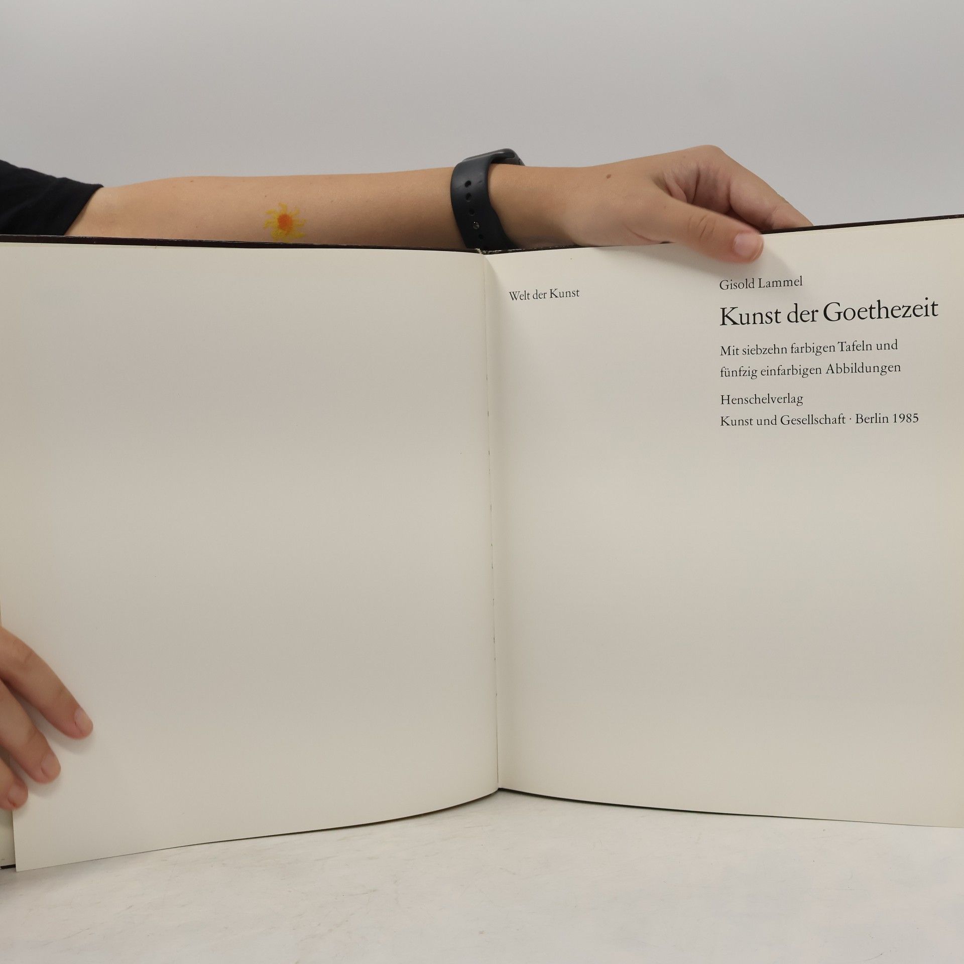 Gisold Lammel Kunst der Goethezeit