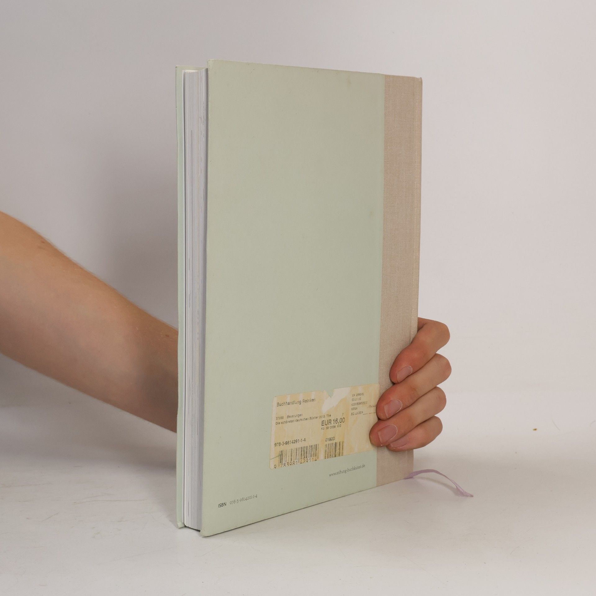 Stiftung Buchkunst Die schönsten deutschen Bücher 2012. The Best German Book Design 2012