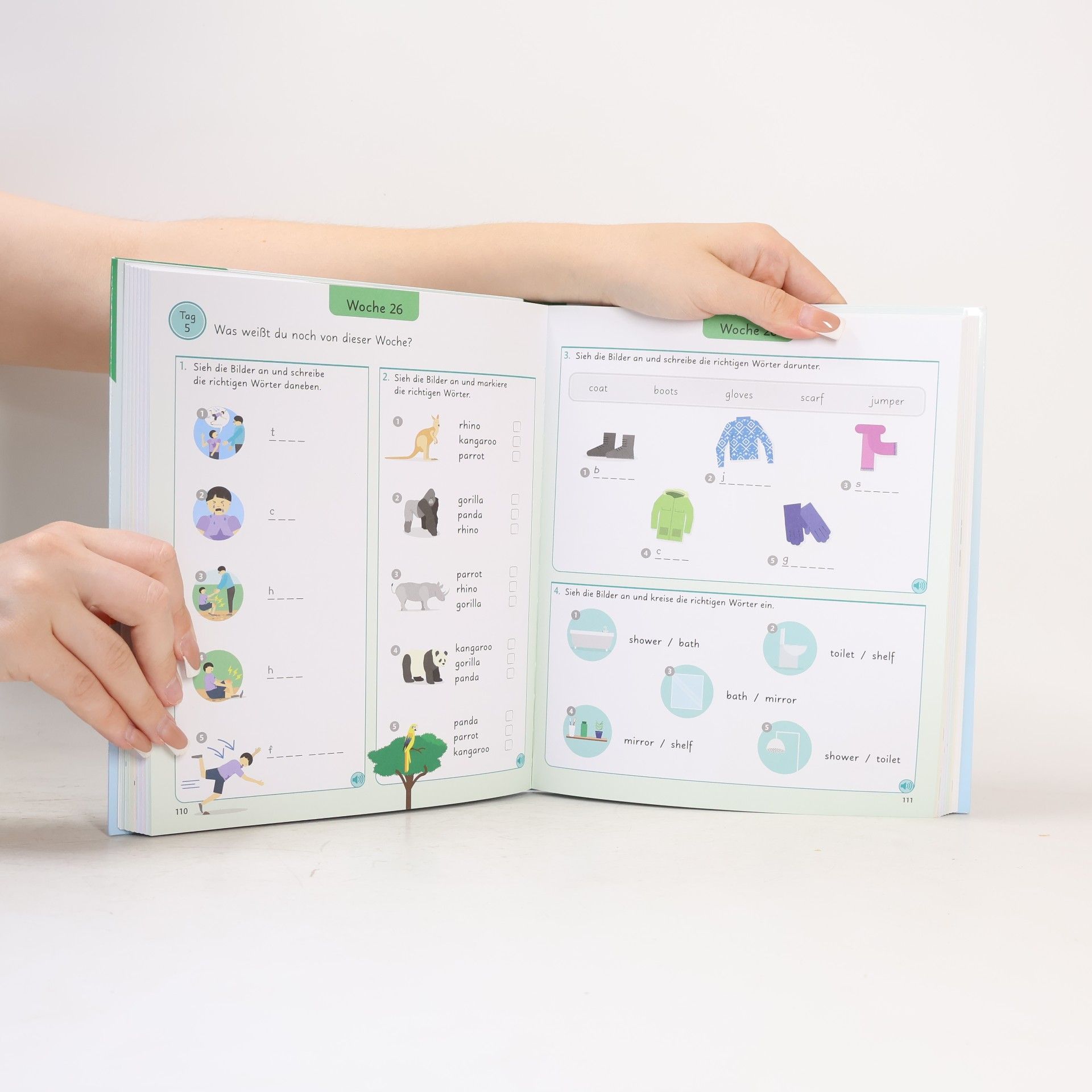 AA.VV. Englisch für clevere Kids - 5 Wörter am Tag
