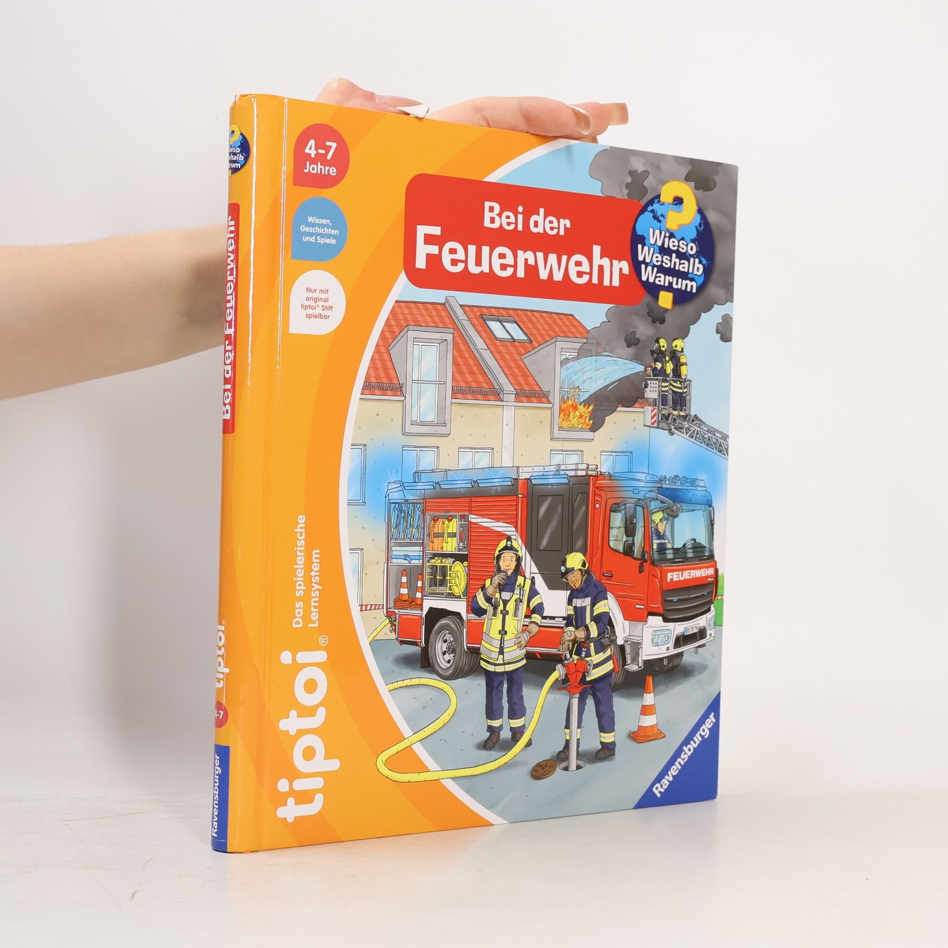Daniela Flucht Bei der Feuerwehr / Wieso? Weshalb? Warum? tiptoi® Bd.25