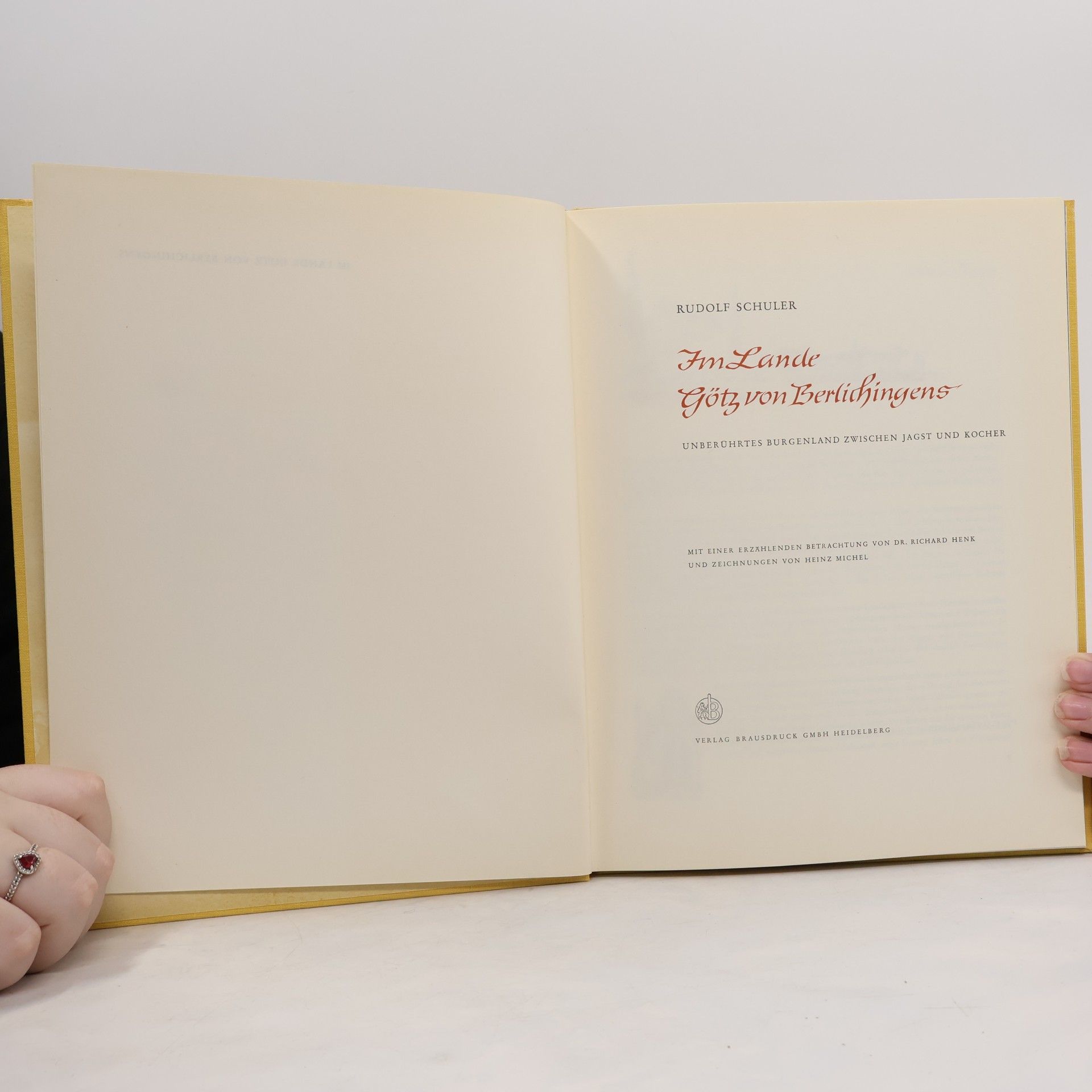 Rudolf Schuler Im Lande Götz von Berlichingens